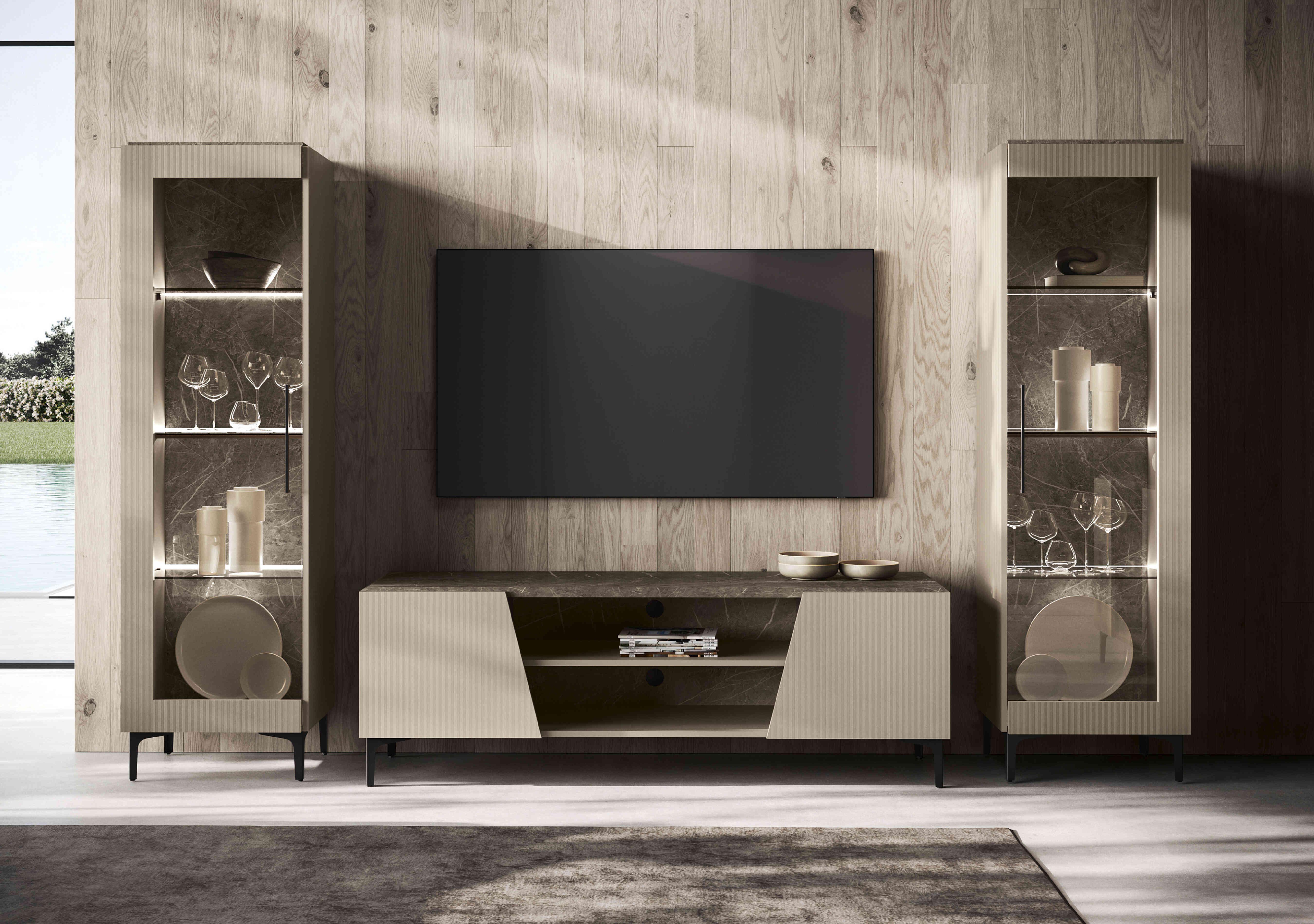 Lusso Media Set in  on Furniture Village