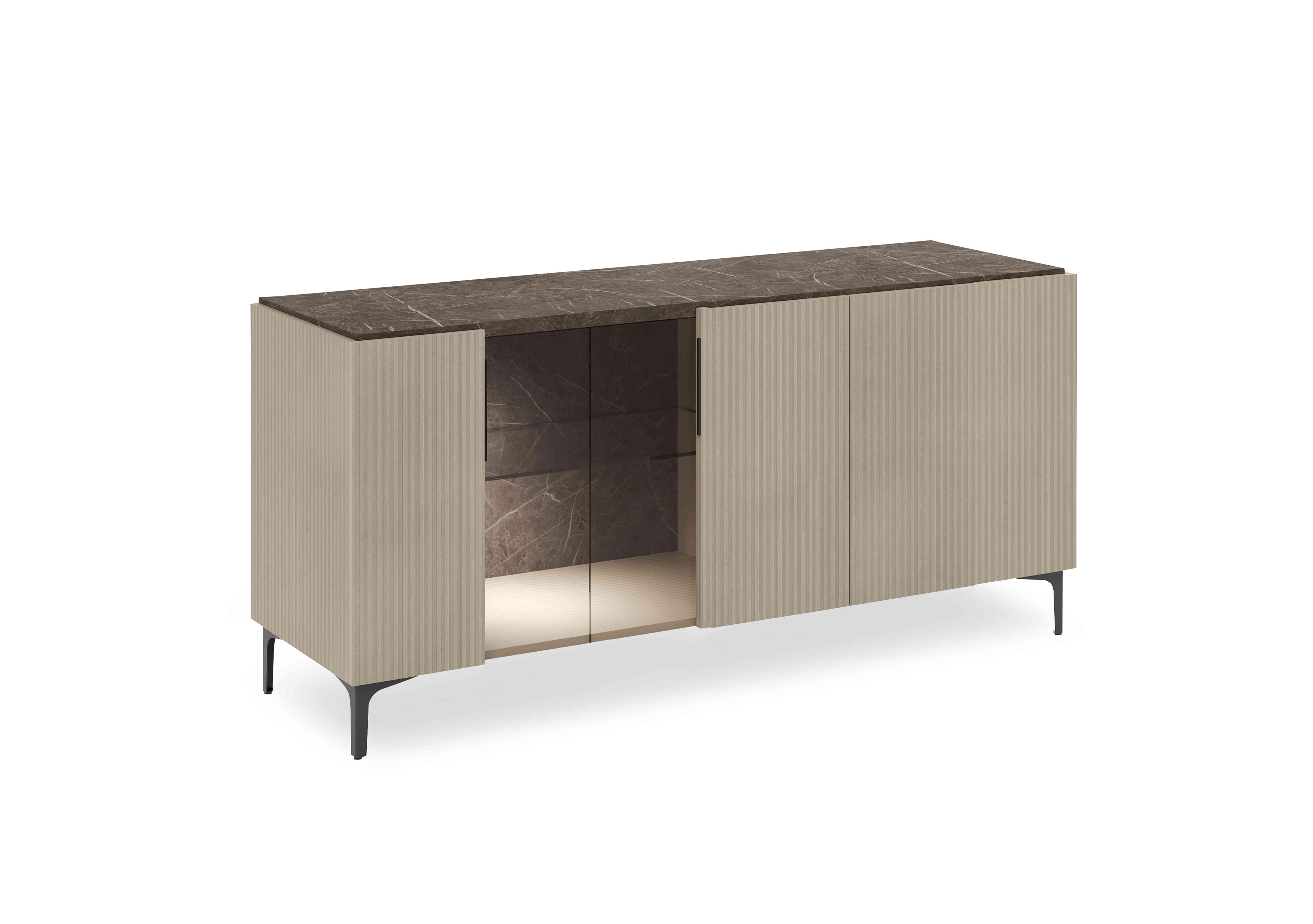 Lusso 3 Door Sideboard in  on Furniture Village