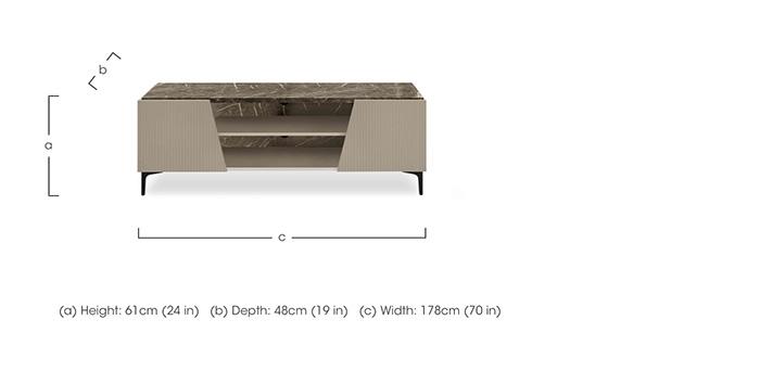 Lusso TV Unit in  on Furniture Village
