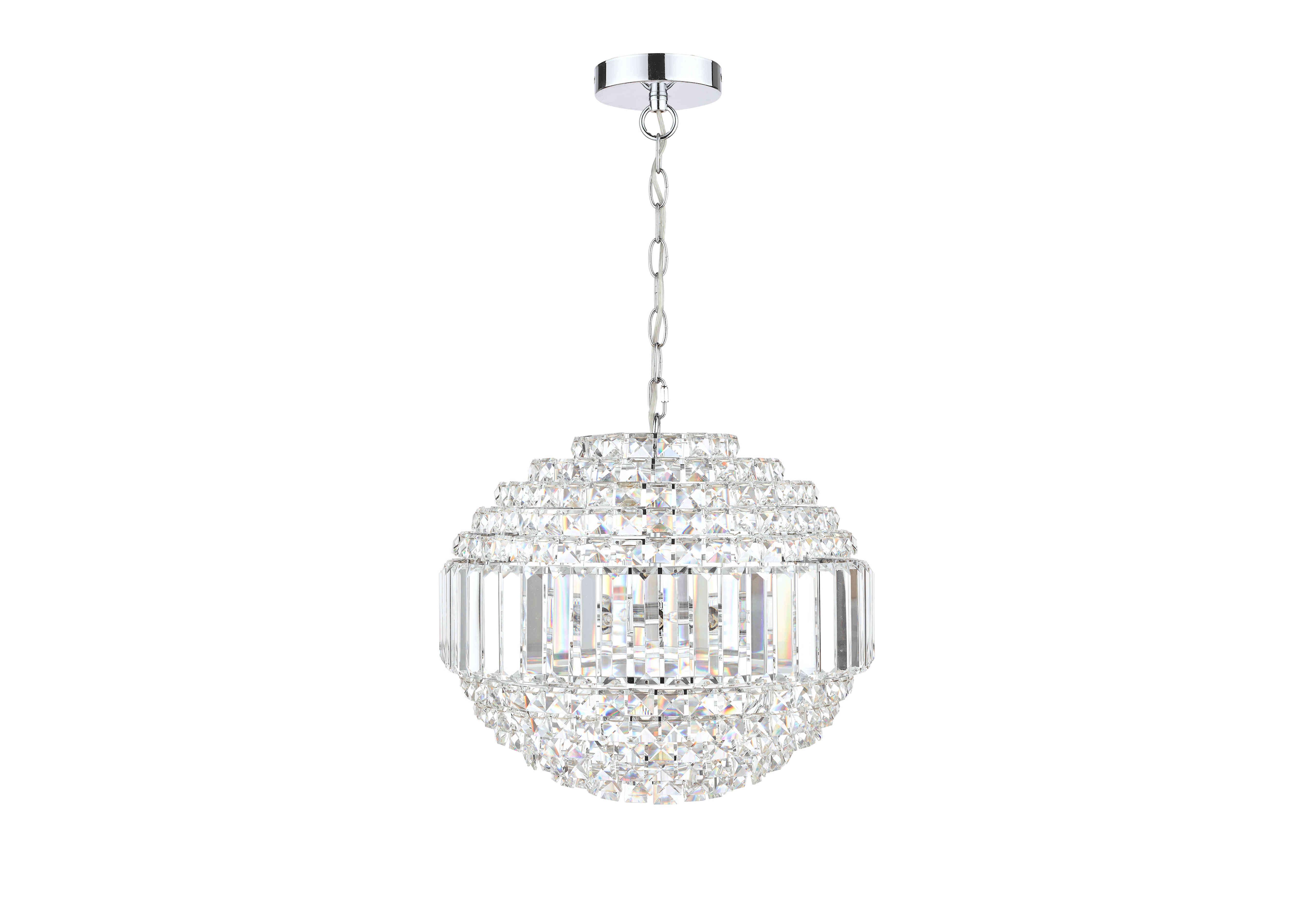 Vienna 5 Light Globe Ceiling Pendant in  on Furniture Village