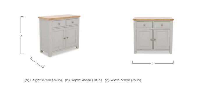 Lewis 2 Door 2 Drawer Sideboard in  on Furniture Village
