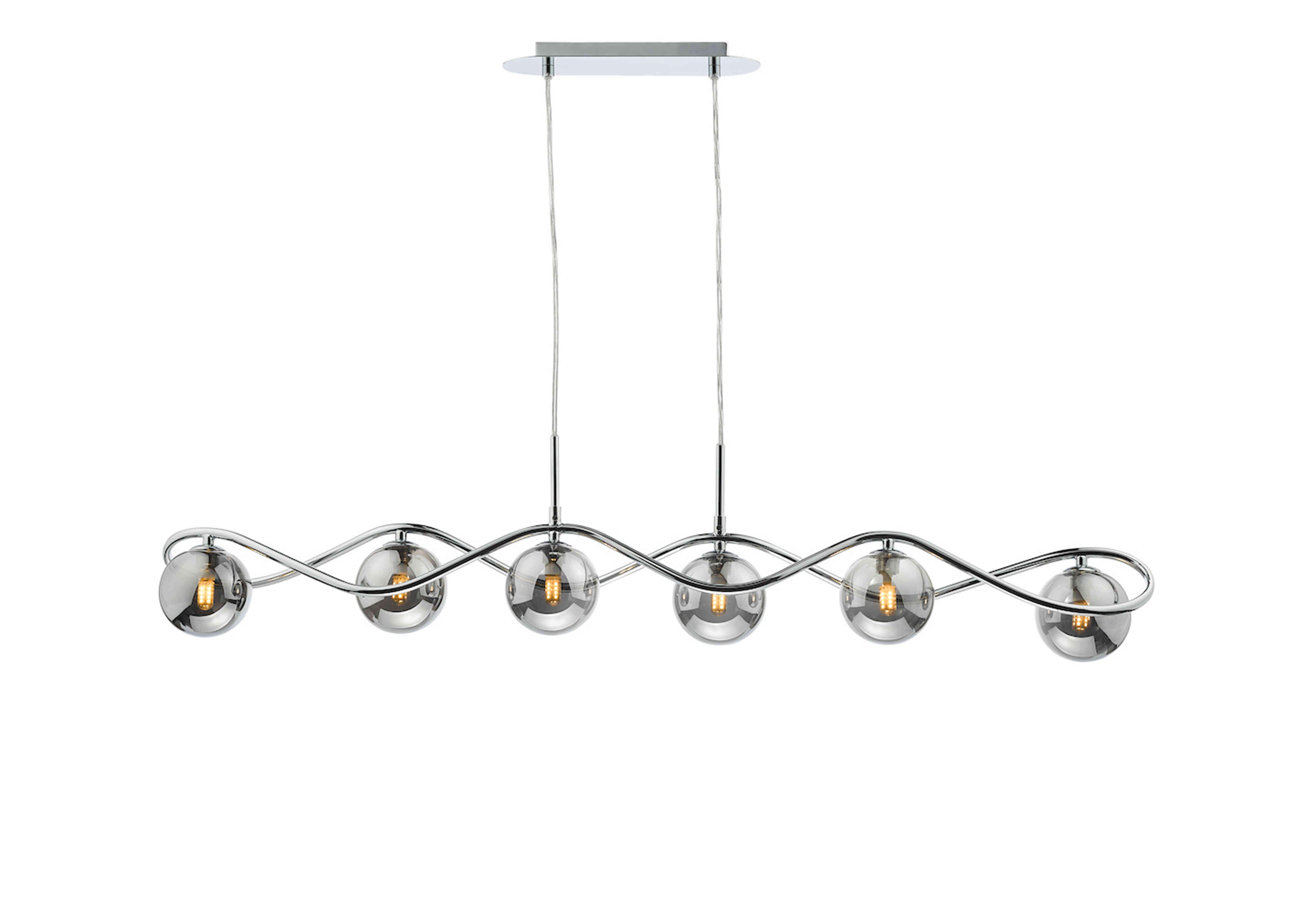 Lyla 6 Light Bar Pendant in  on Furniture Village