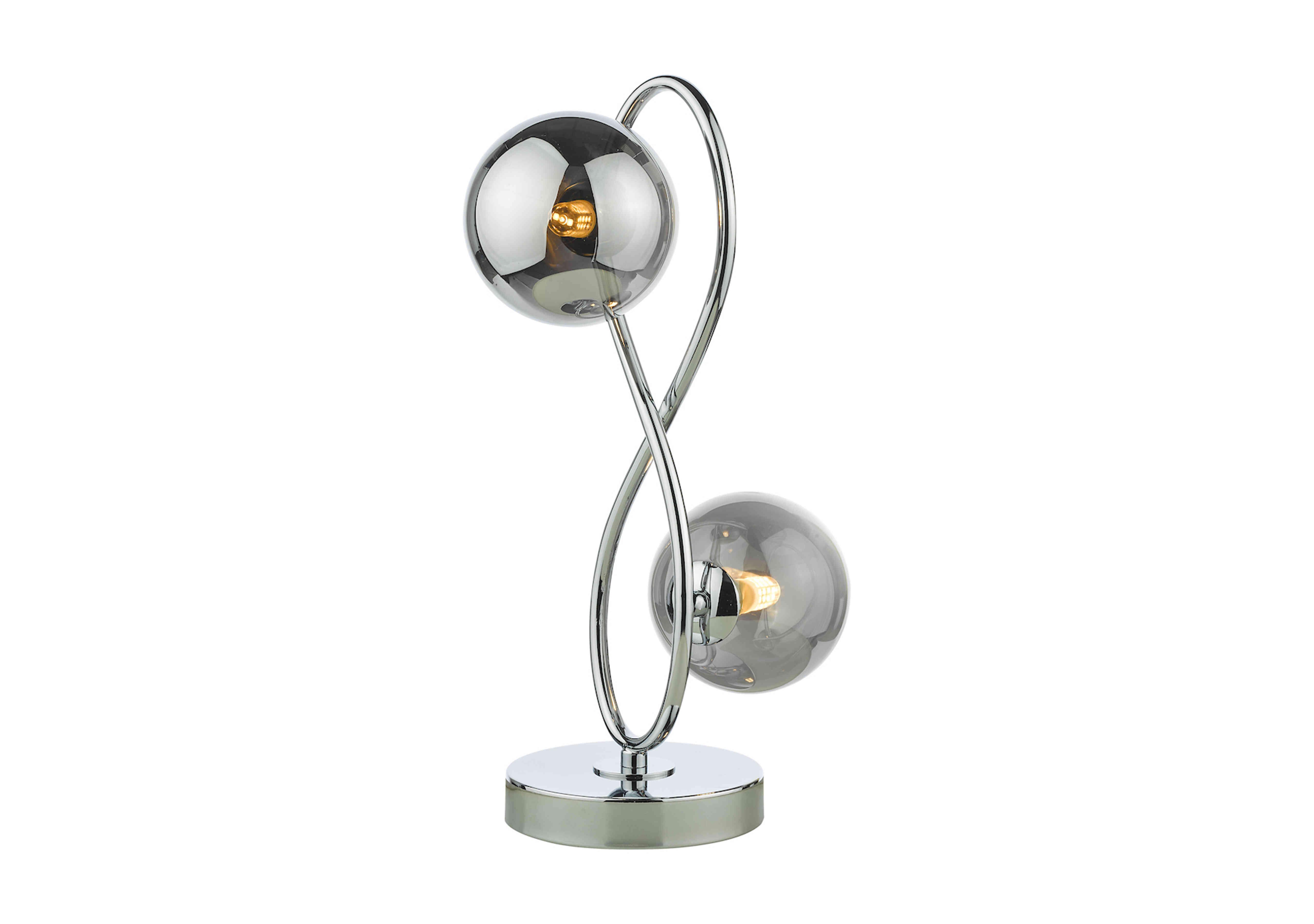 Lyla 2 Light Table Lamp in  on Furniture Village