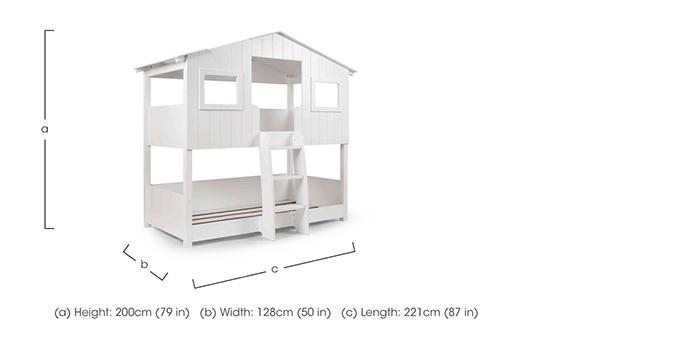 Maja Treehouse Bunk Bed in  on Furniture Village
