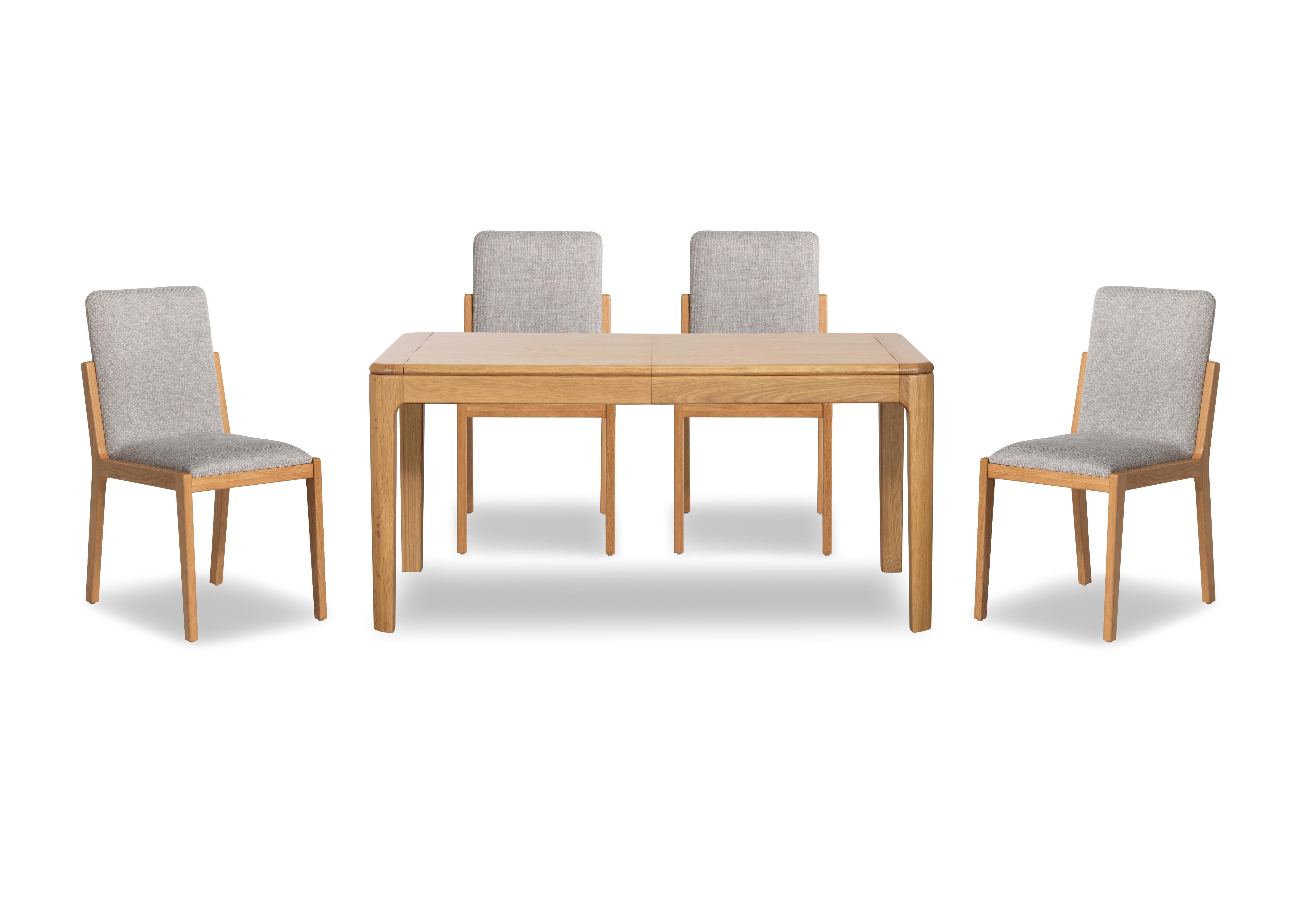 Maddison Extending Dining Table with 4 Dining Chairs in  on Furniture Village