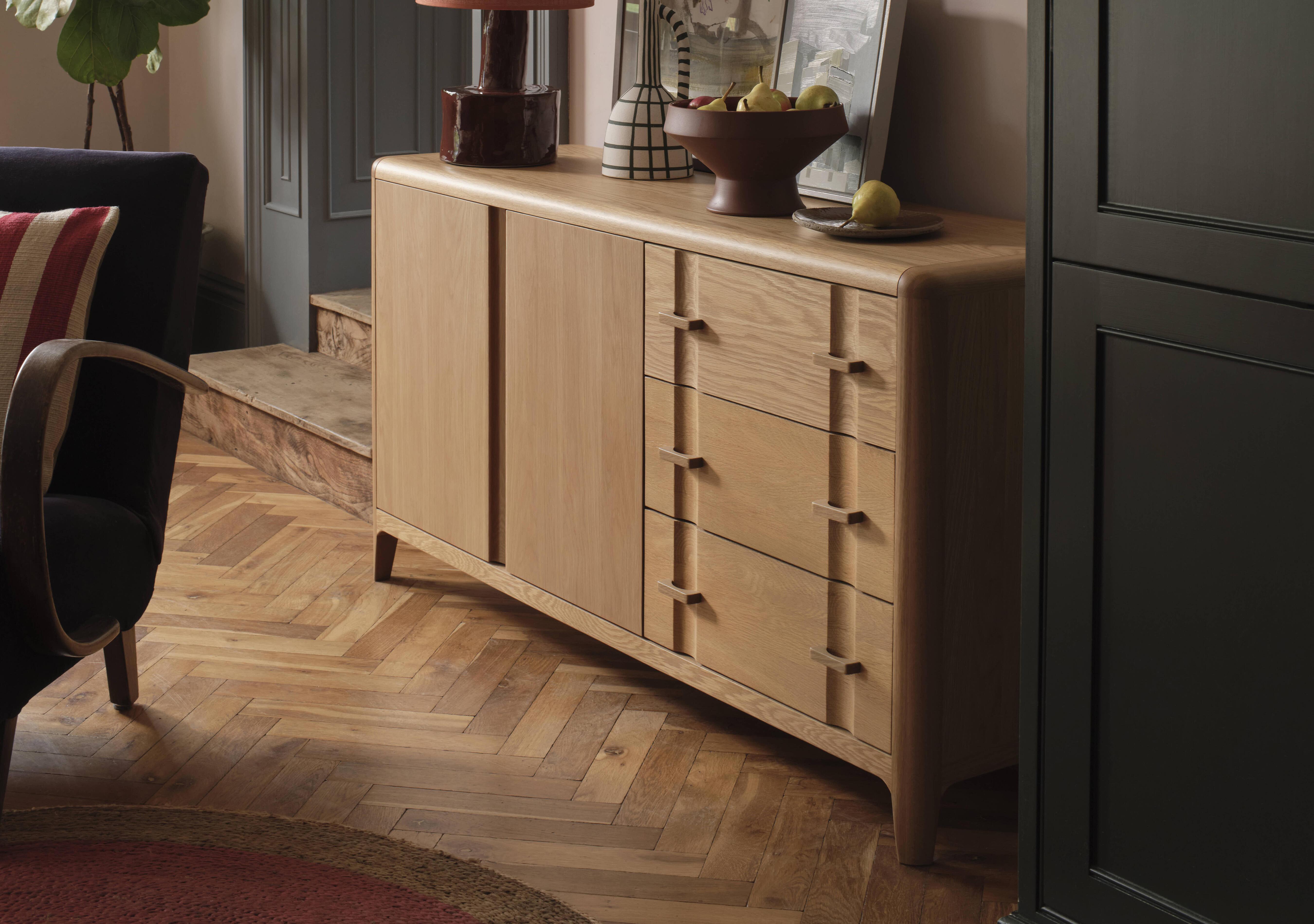 Maddison Wide Sideboard in  on Furniture Village