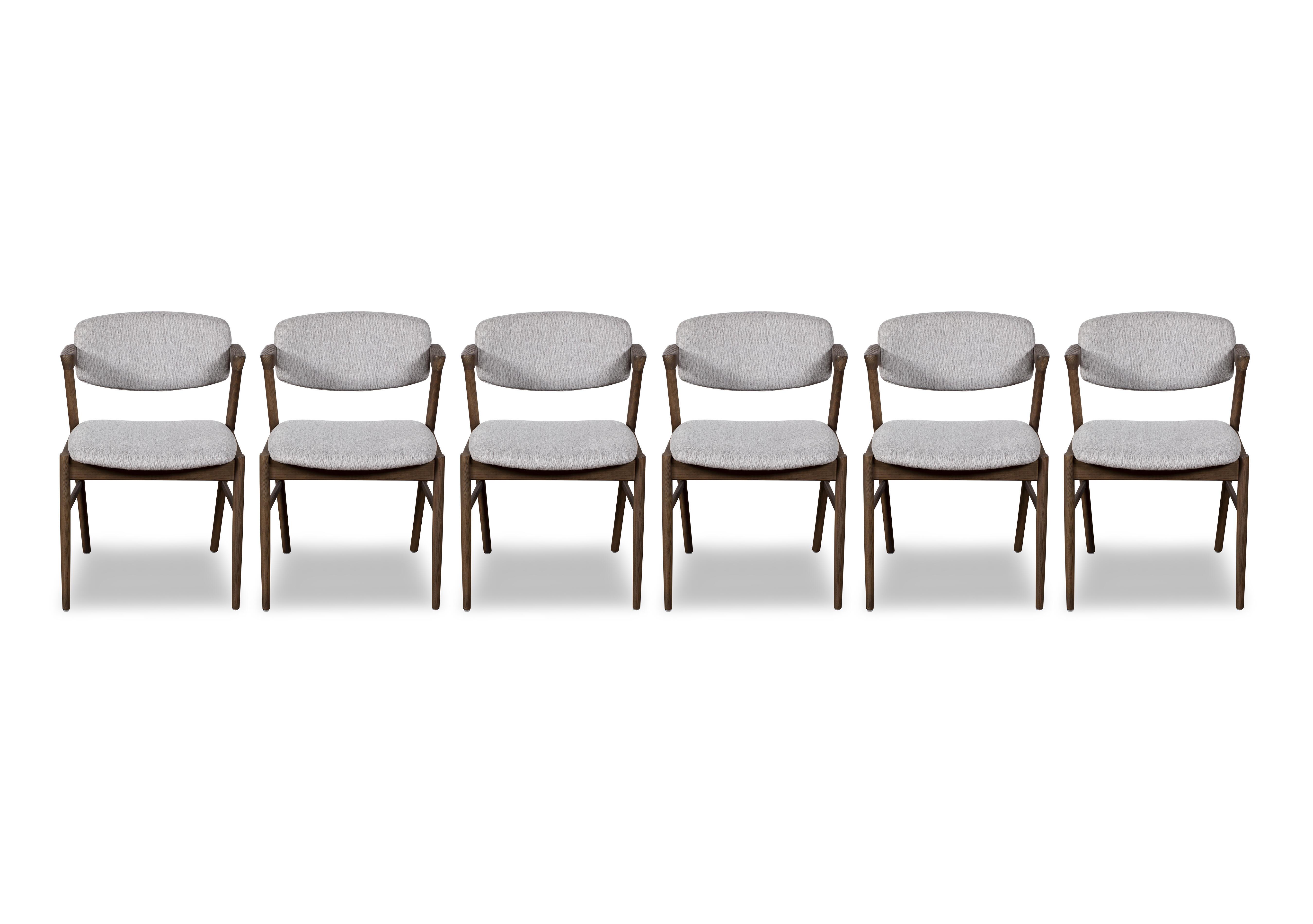 Marlow Set of 6 Dining Arm Chairs in  on Furniture Village