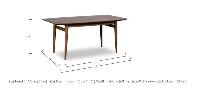 Marlow Extending Dining Table in  on Furniture Village
