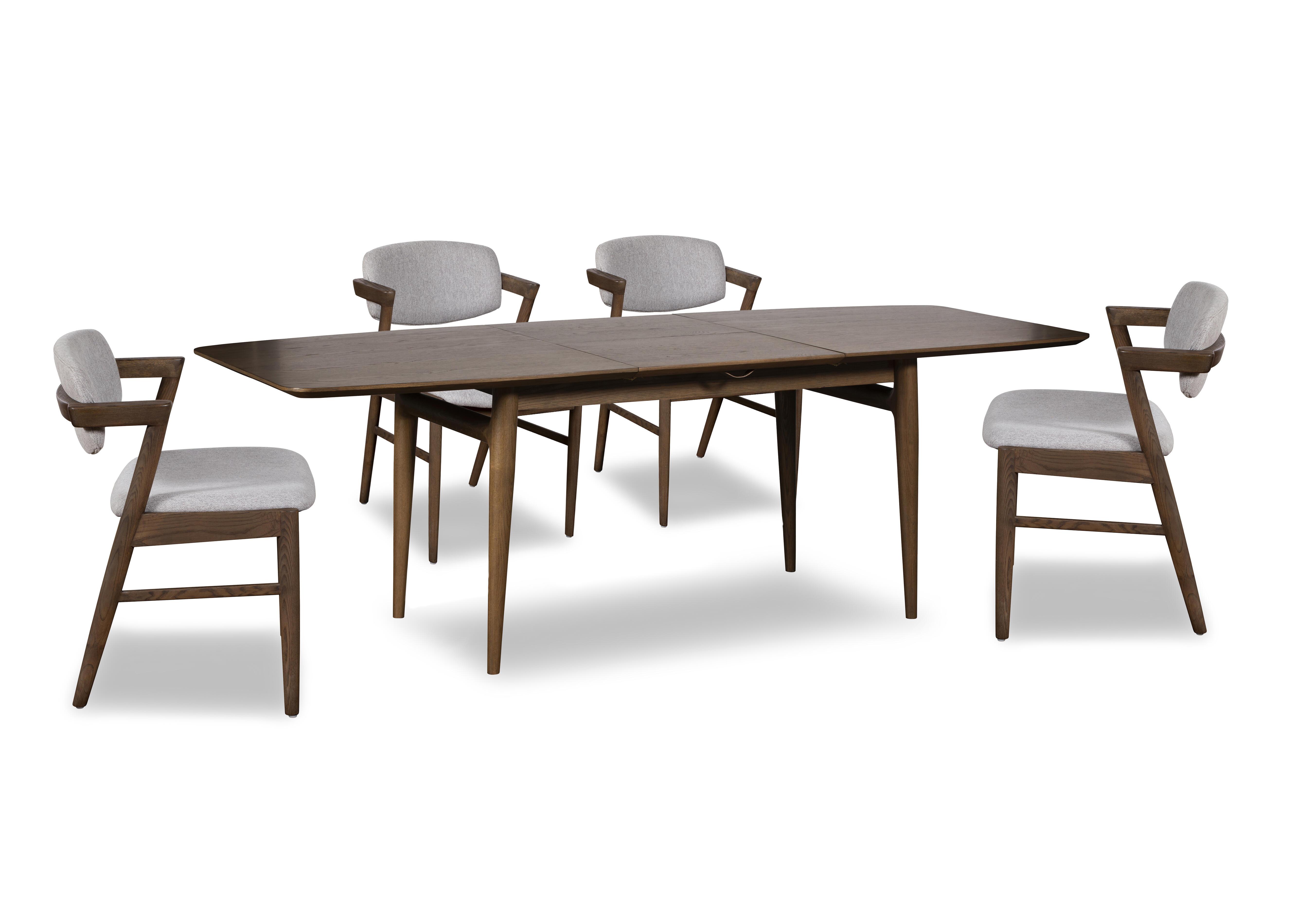 Marlow Extending Dining Table with 4 Dining Arm Chairs in  on Furniture Village