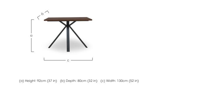 Mars 130cm Bar Table in  on Furniture Village