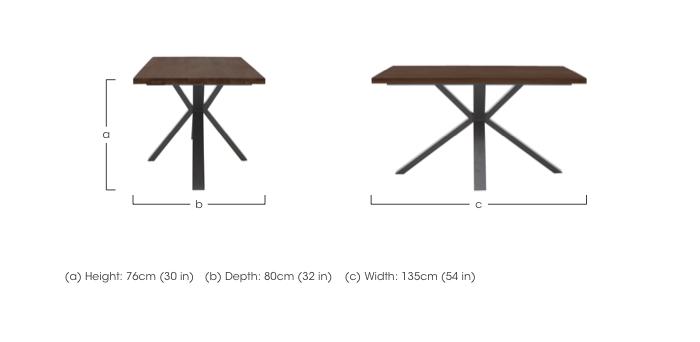 Mars Compact Dining Table in  on Furniture Village