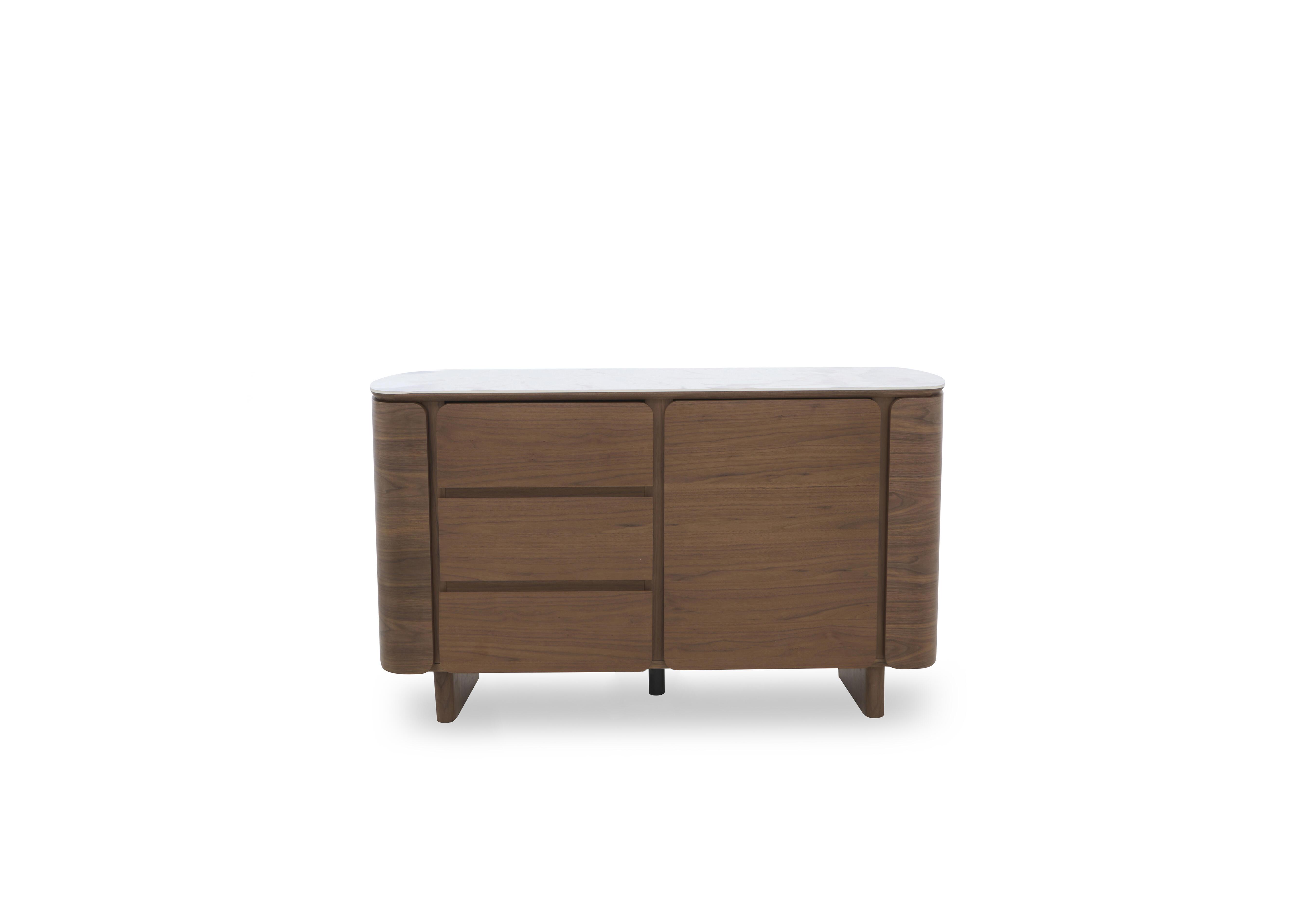 Mekong 1 Door 3 Drawer Small Sideboard in  on Furniture Village