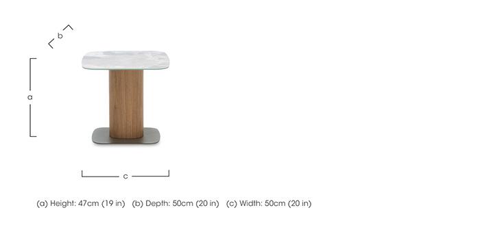 Mekong Side Table in  on Furniture Village