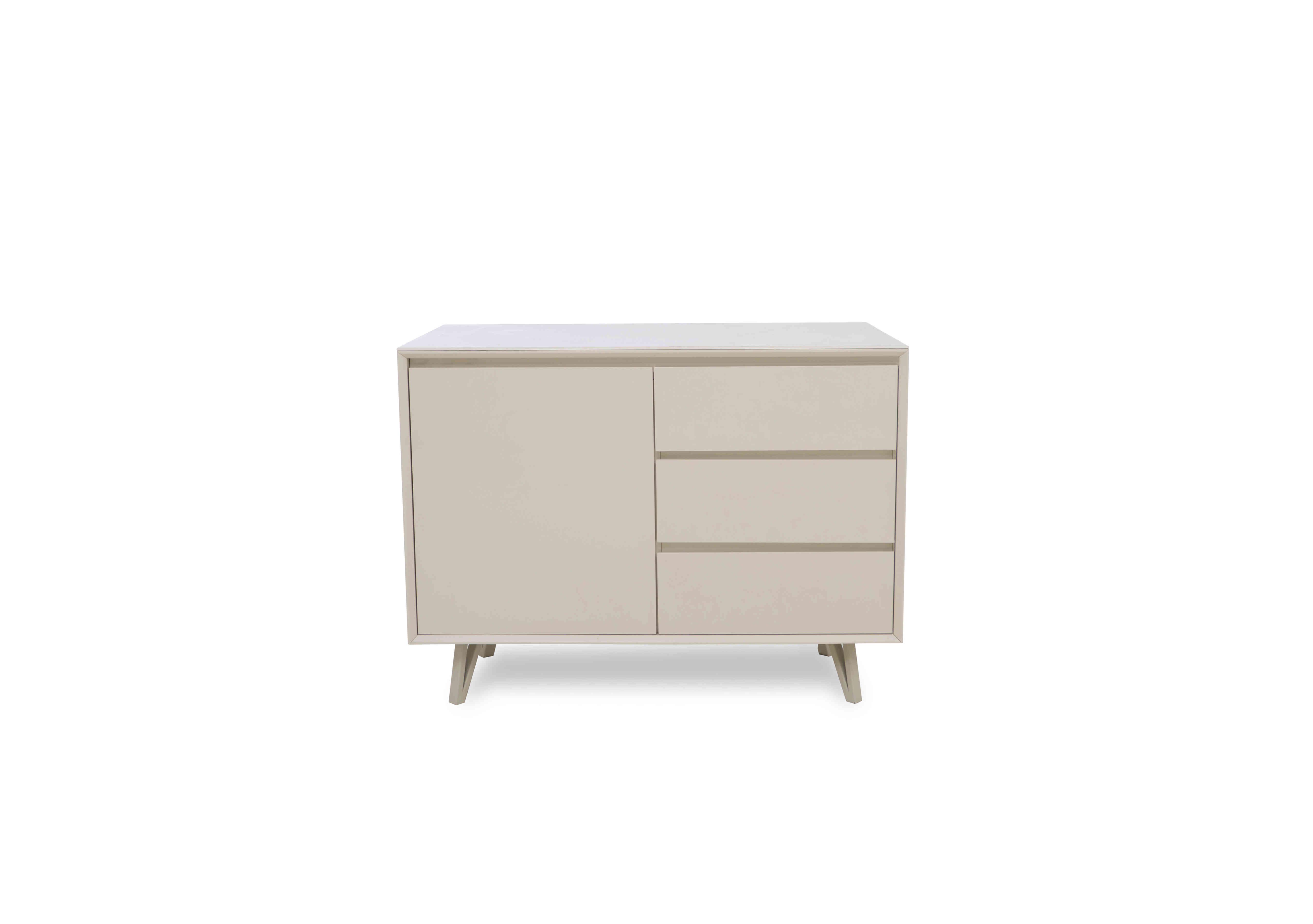 Mirage 1 Door 3 Drawer Sideboard in  on Furniture Village