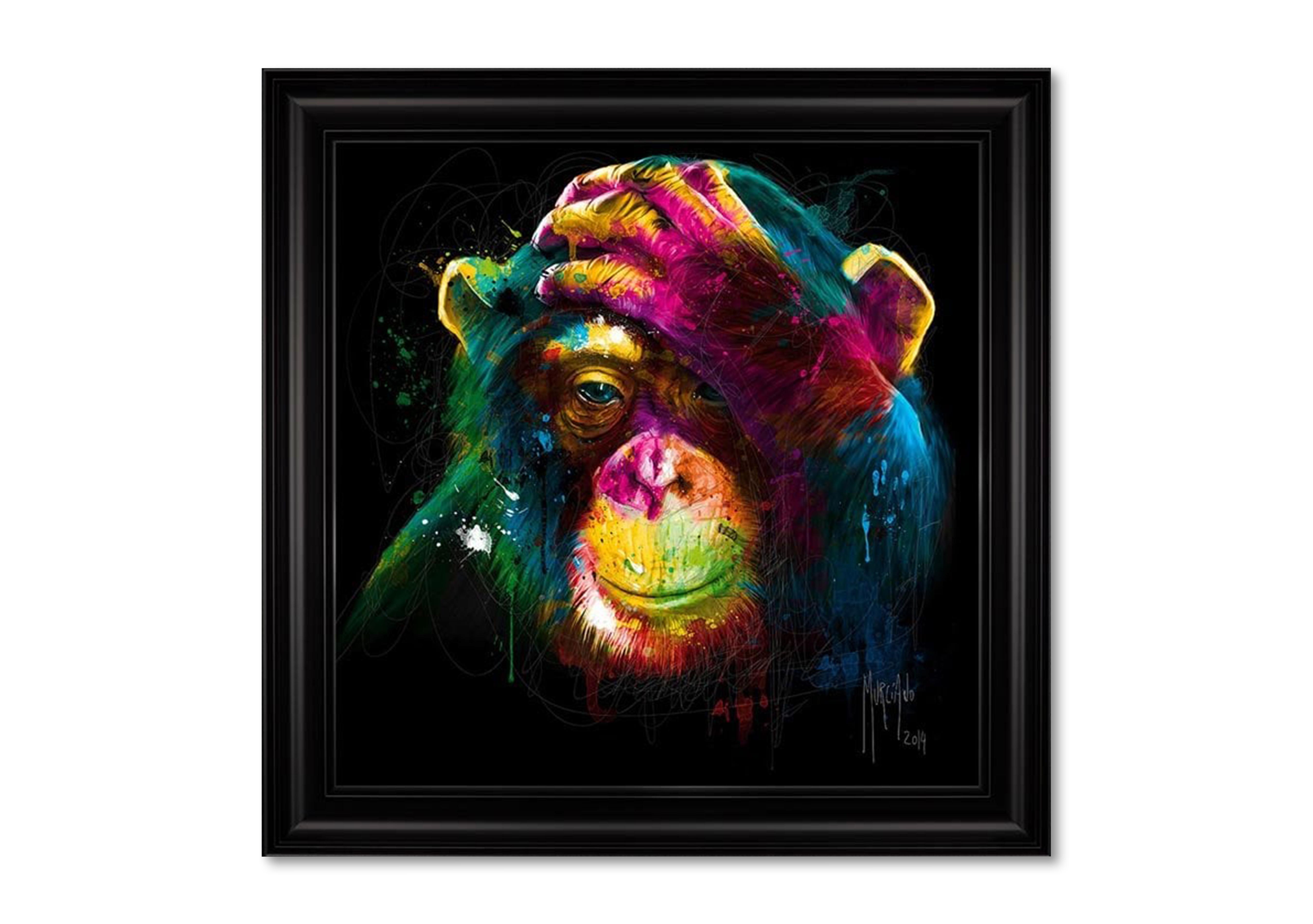 Multi Colour Darwin Framed Picture in  on Furniture Village