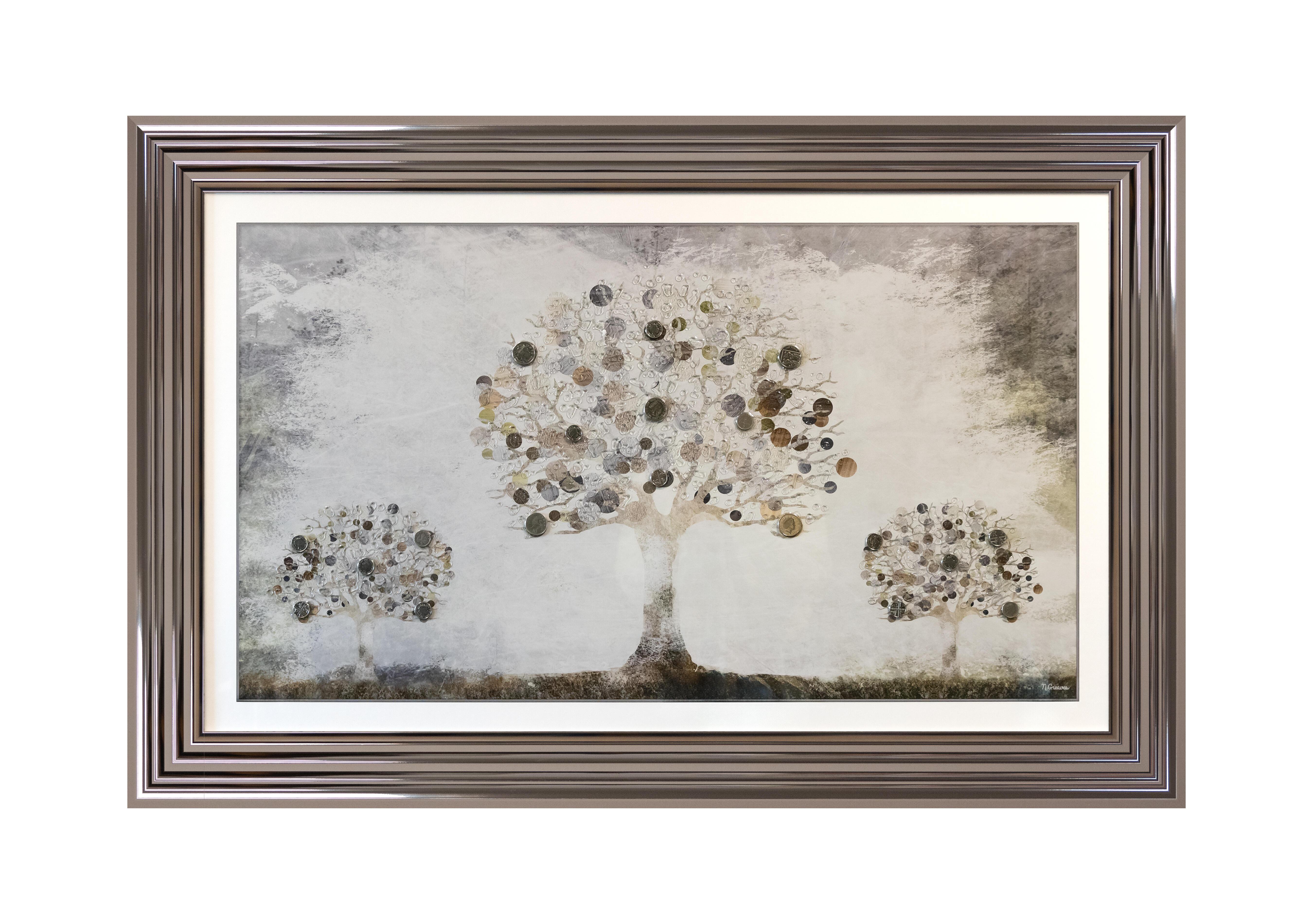 Money Tree Framed Picture in  on Furniture Village