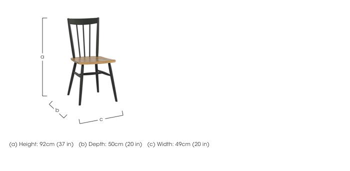 Monza Dining Chair in  on Furniture Village