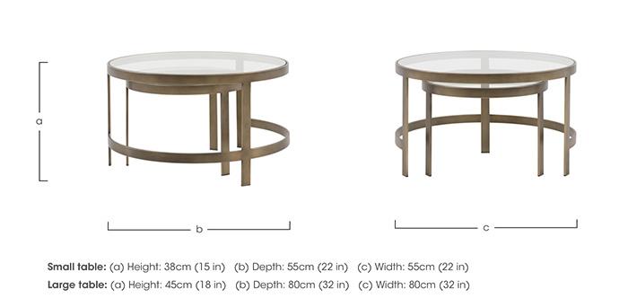 Montara Nest of 2 Tables in  on Furniture Village