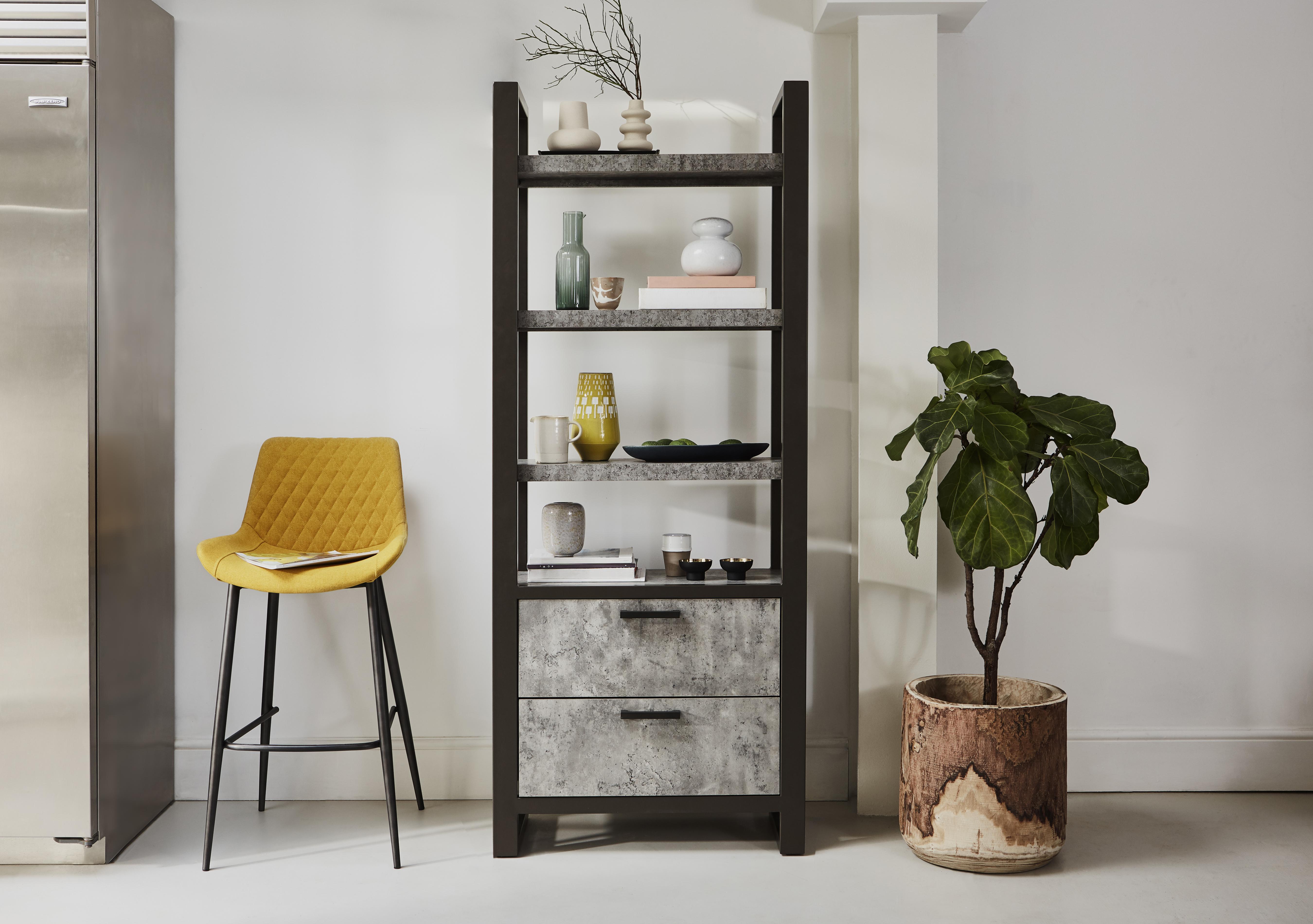 Moon Bookcase with Drawers in  on Furniture Village