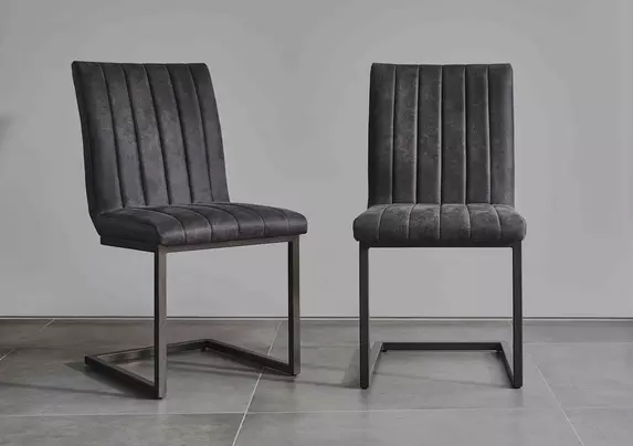 Cantilever dining chairs discount