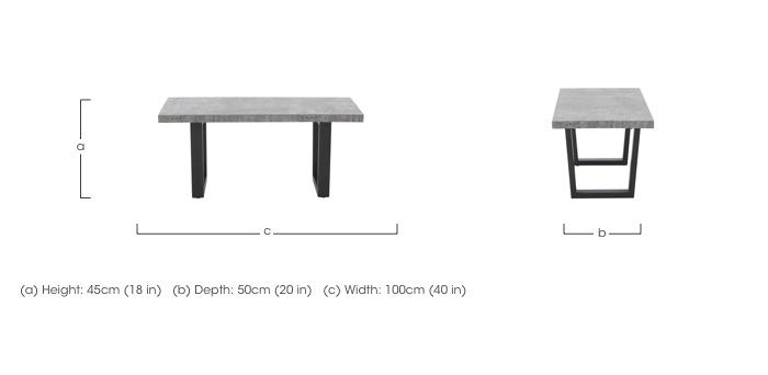 Moon Coffee Table in  on Furniture Village