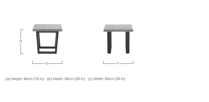 Moon Lamp Table in  on Furniture Village