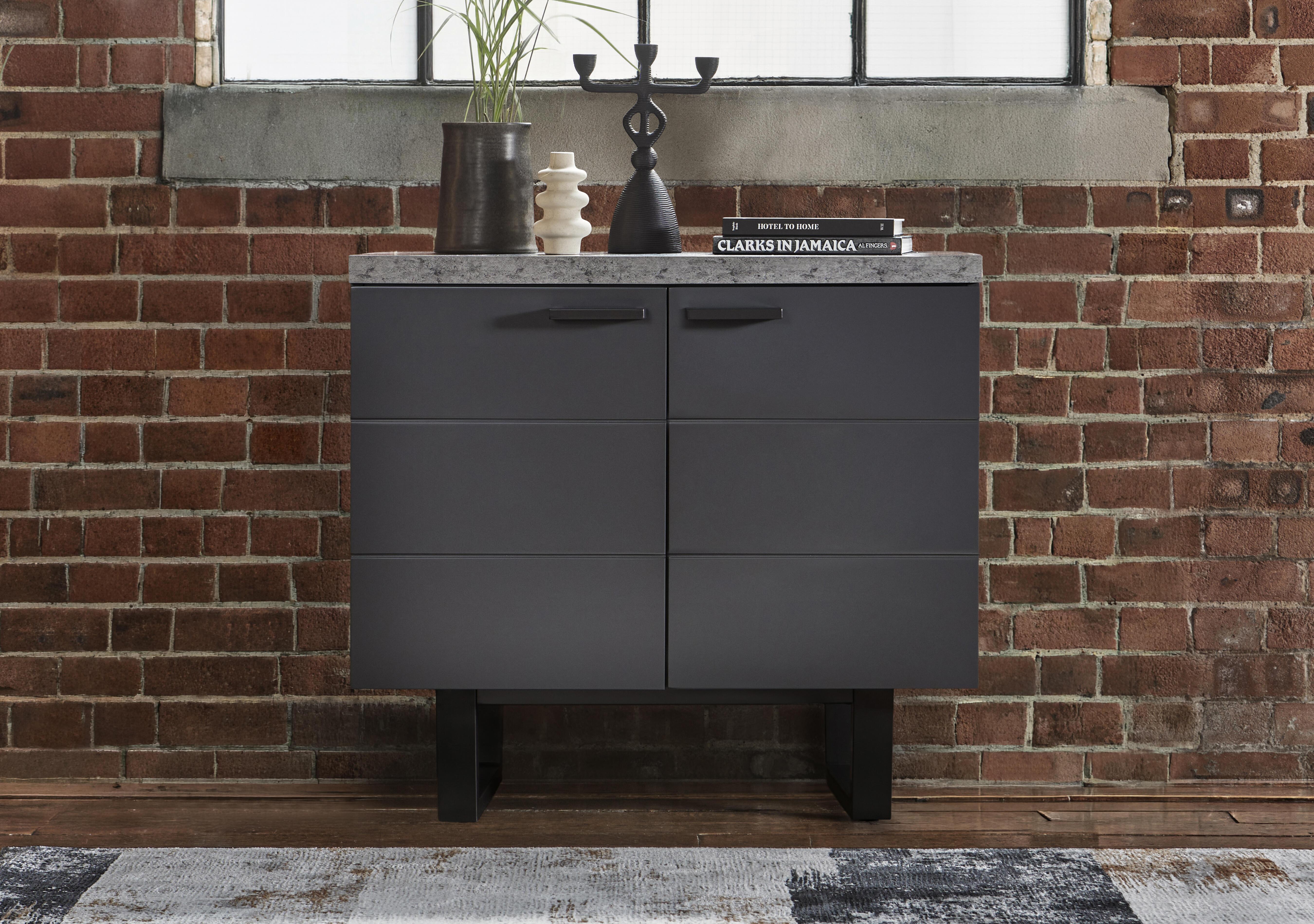 Moon 2 Door Sideboard in  on Furniture Village