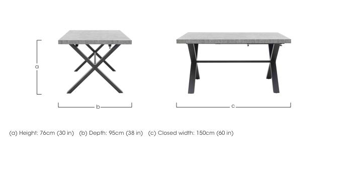 Moon Small Dining Table in  on Furniture Village