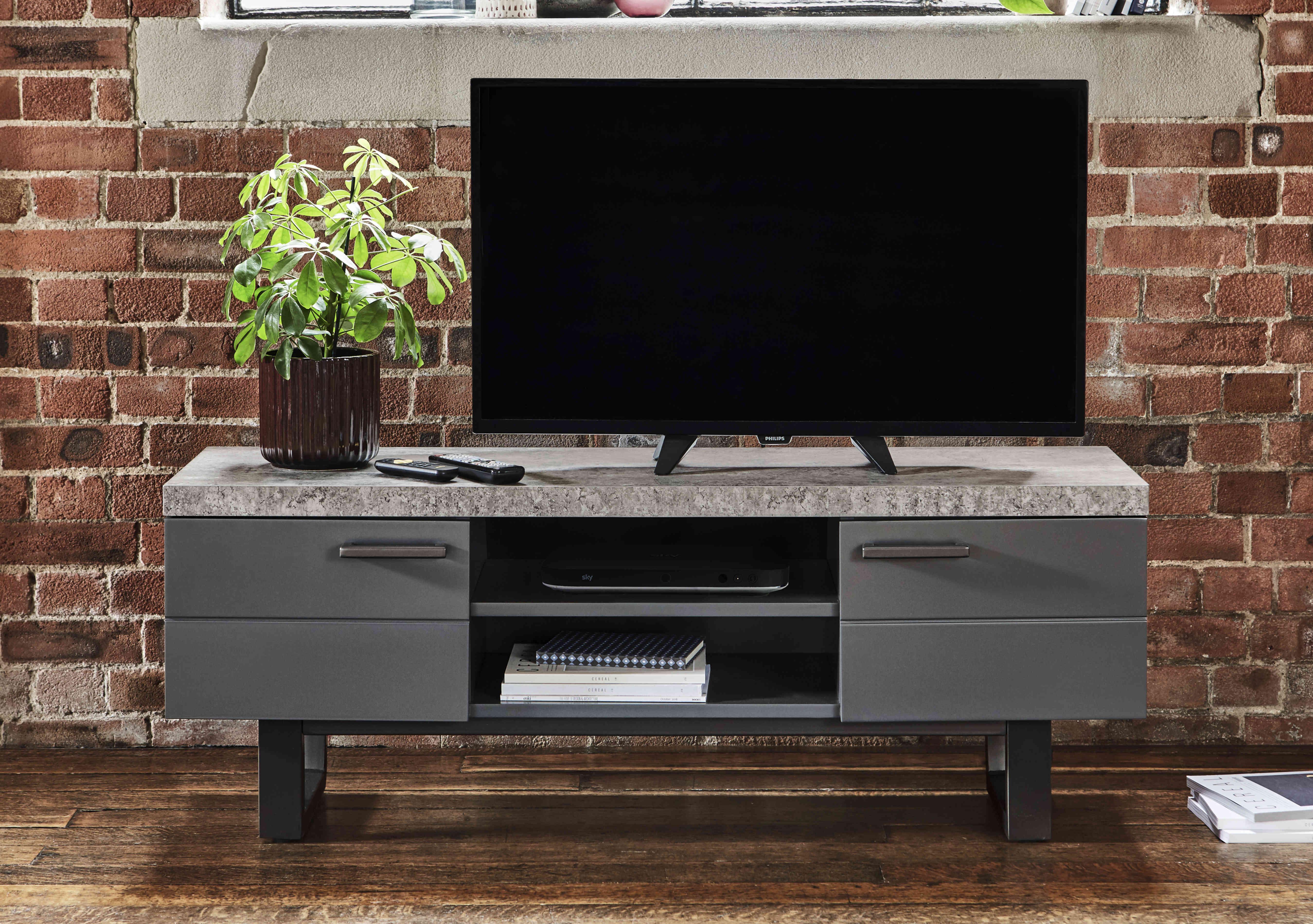 Moon TV Unit in  on Furniture Village