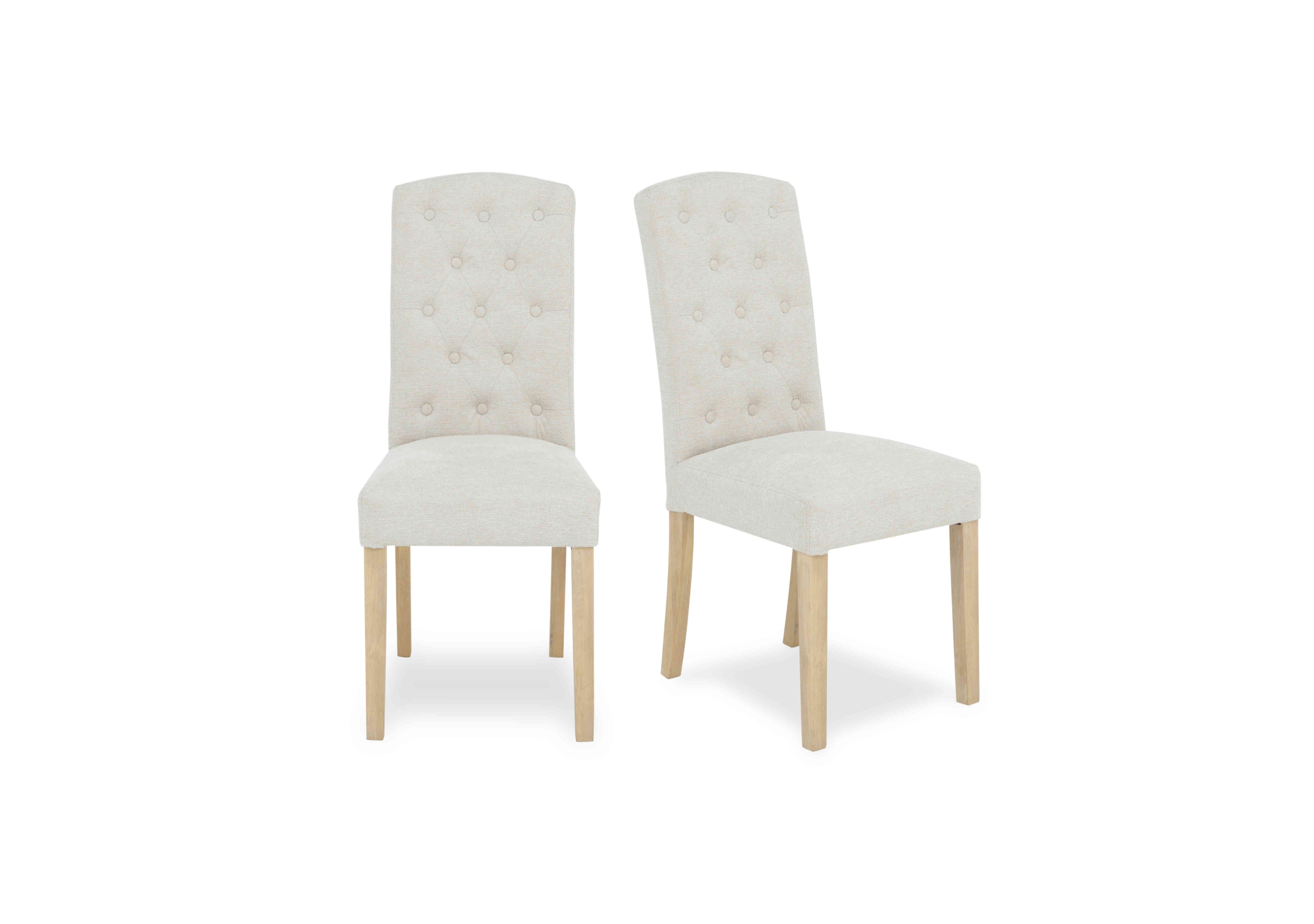 Moore Pair of Upholstered Dining Chairs in  on Furniture Village