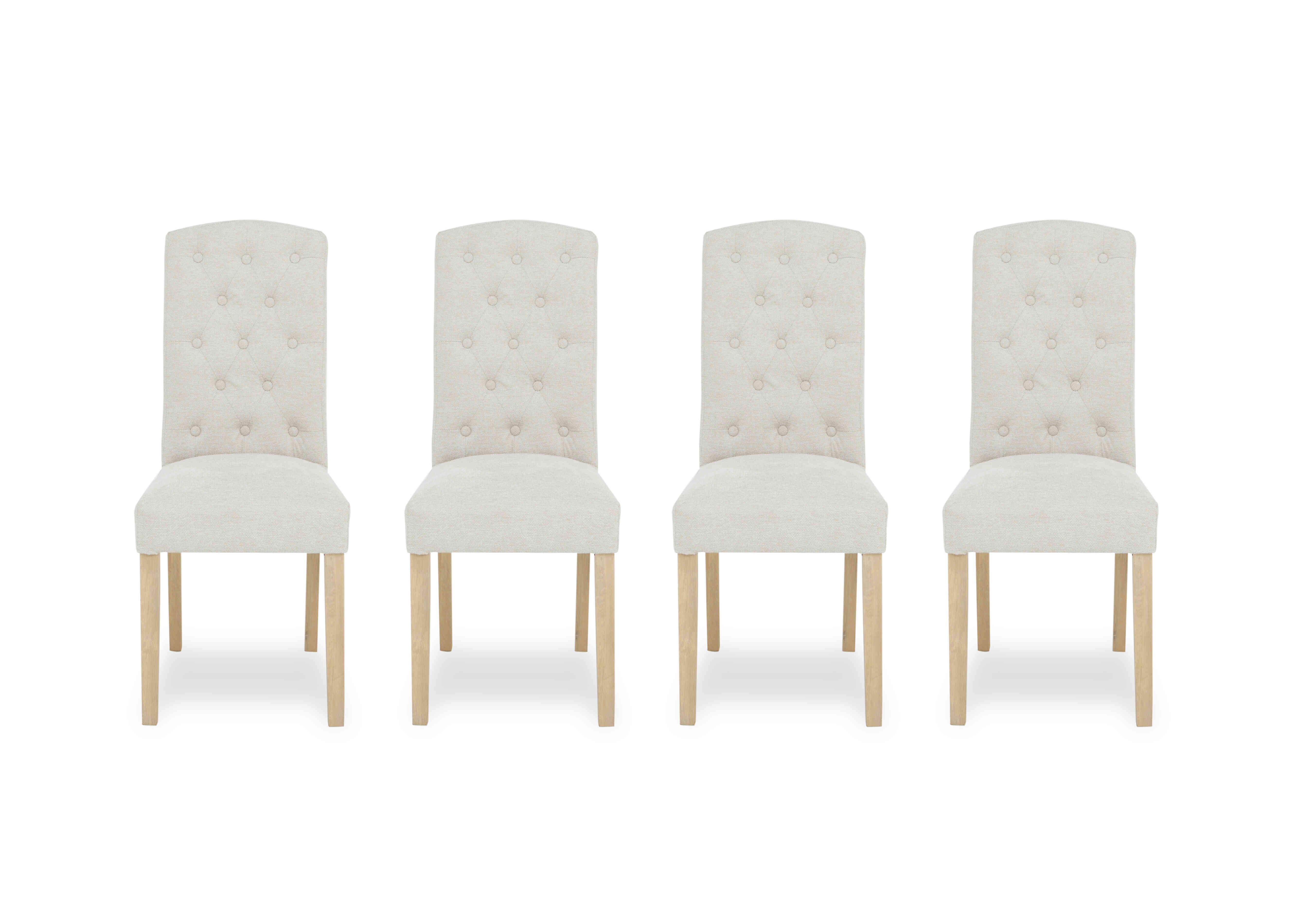 Moore Set of 4 Upholstered Dining Chairs Furniture Village
