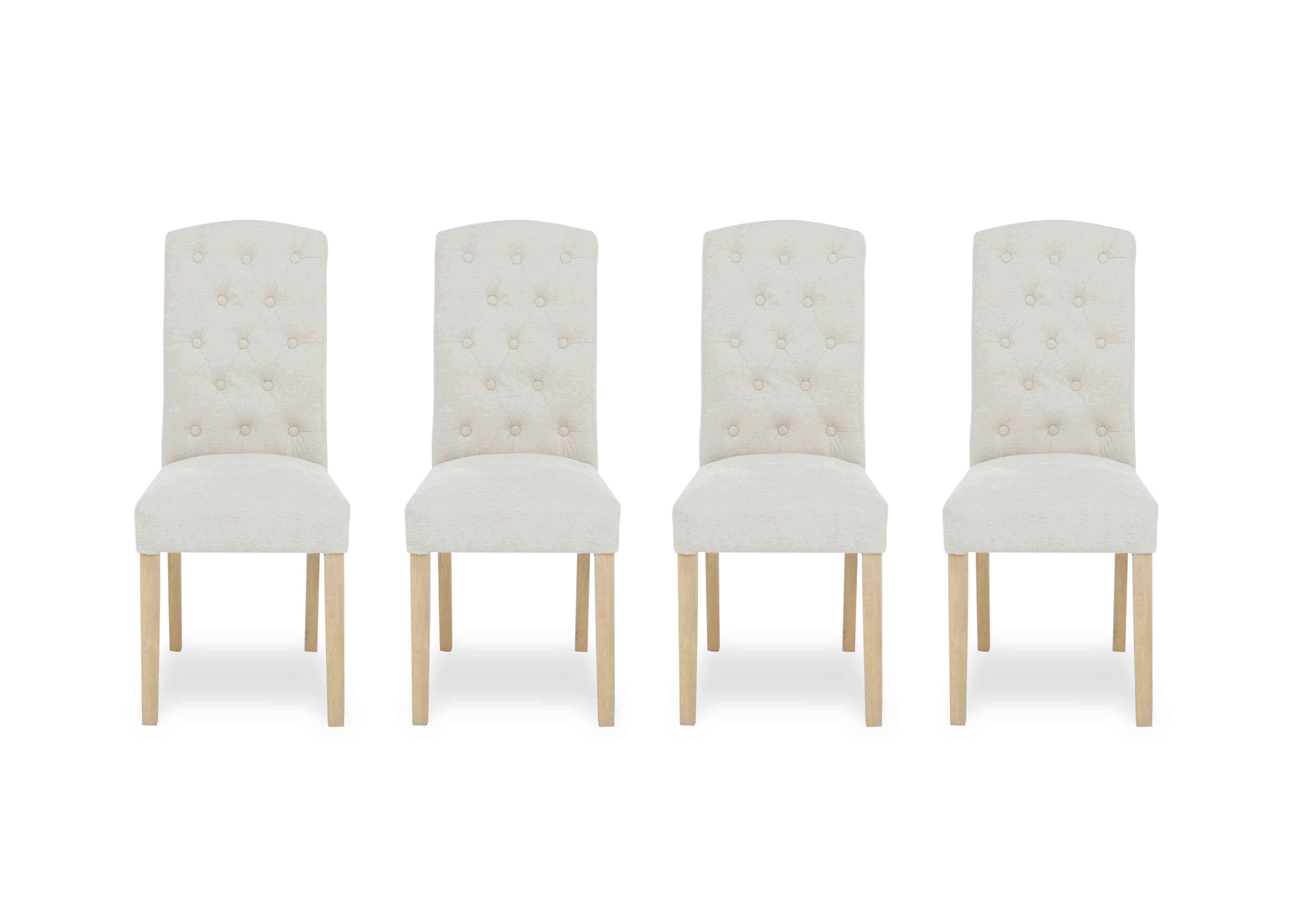Moore Set of 4 Upholstered Dining Chairs in  on Furniture Village
