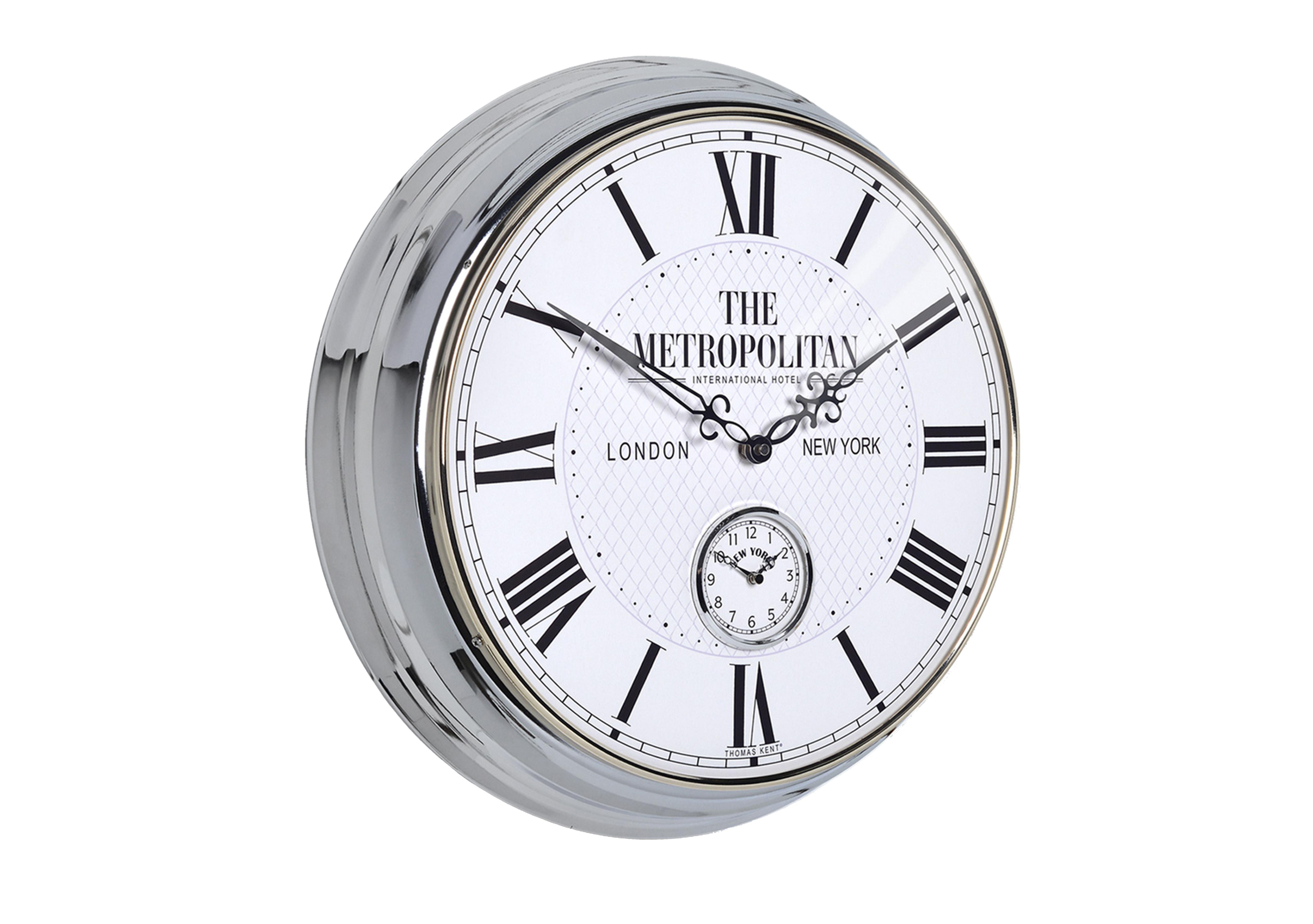 Metropolitan Wall Clock in  on Furniture Village