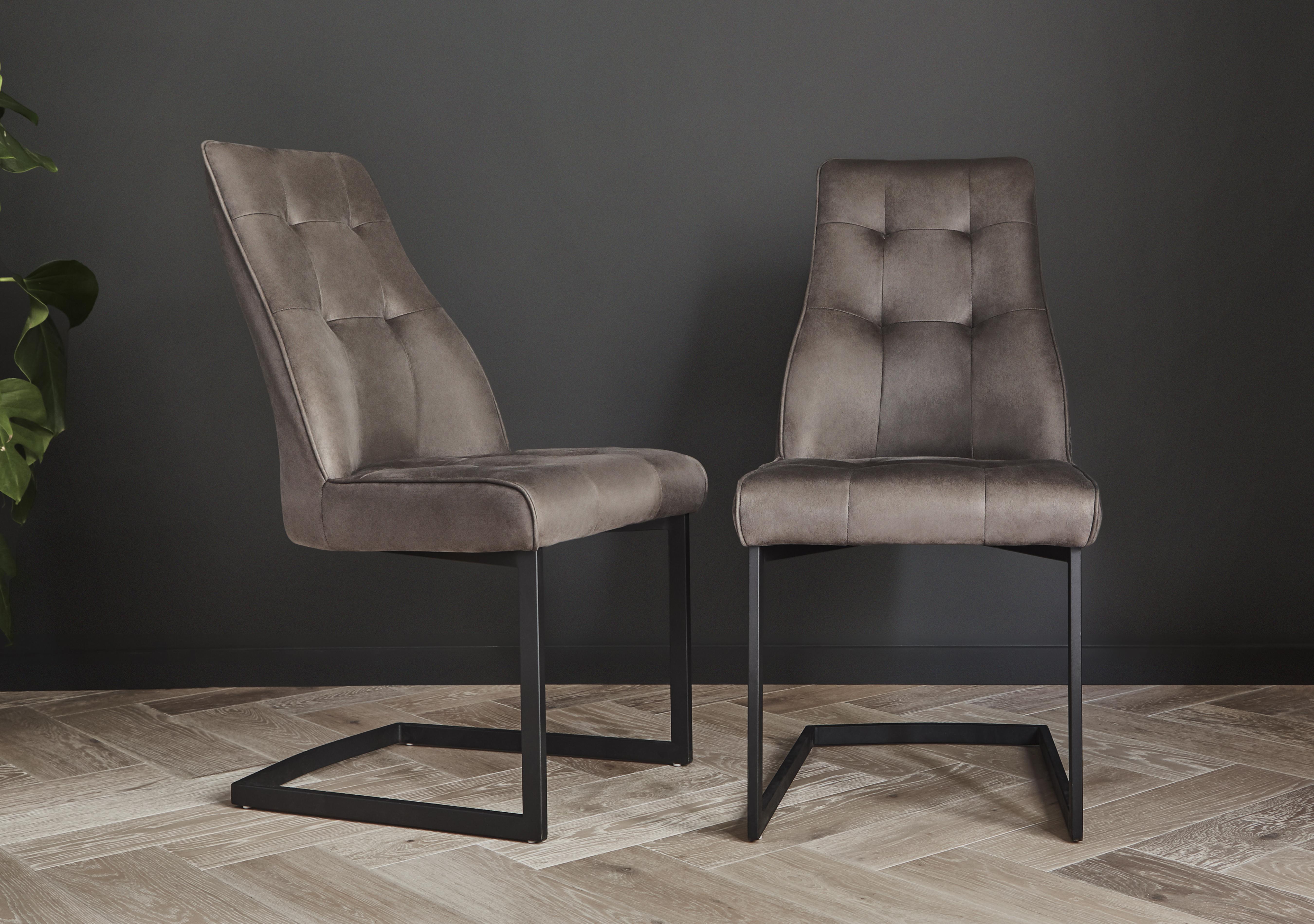 Merlin Pair of Dining Chairs in  on Furniture Village