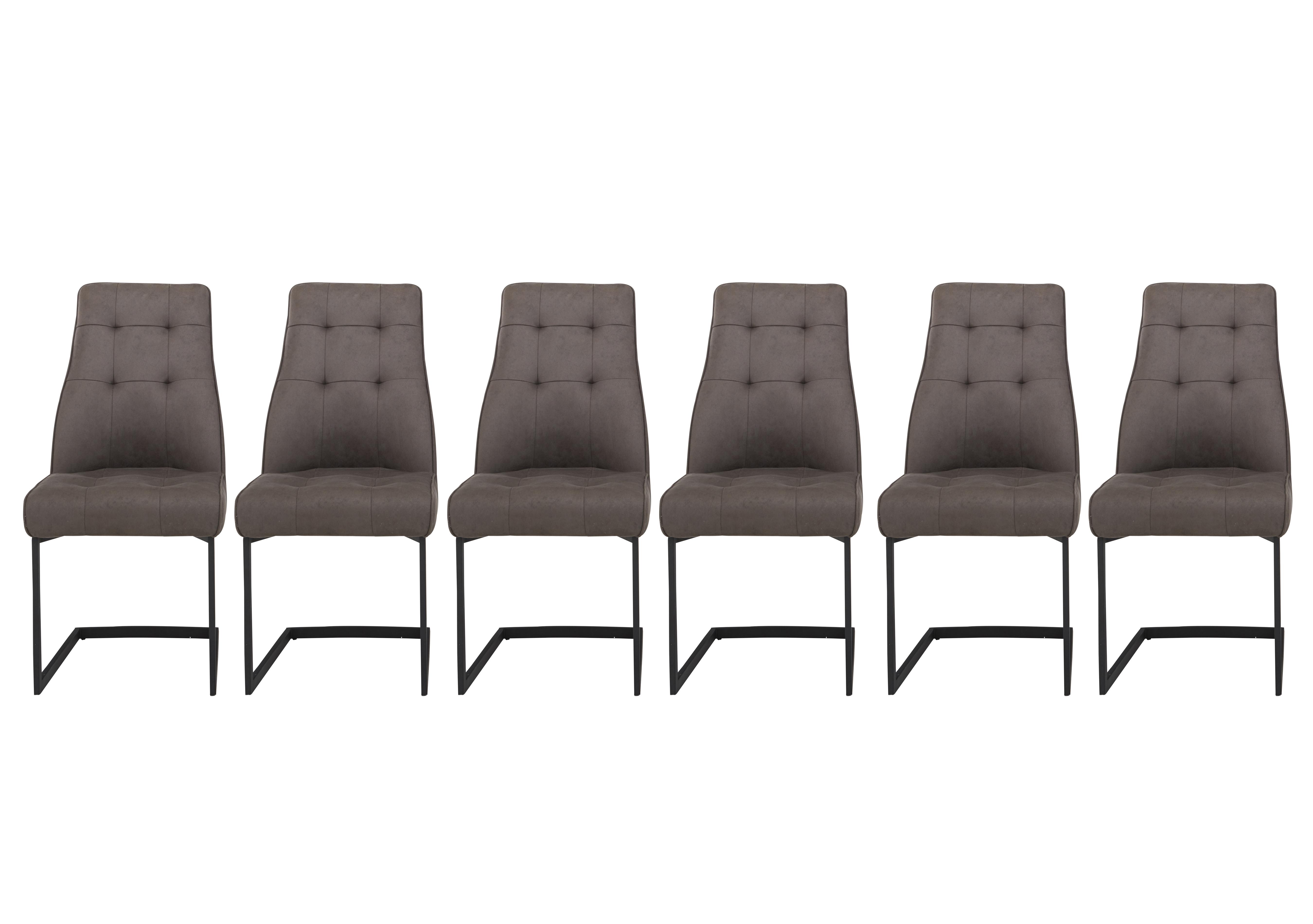 Merlin Set of 6 Dining Chairs in  on Furniture Village