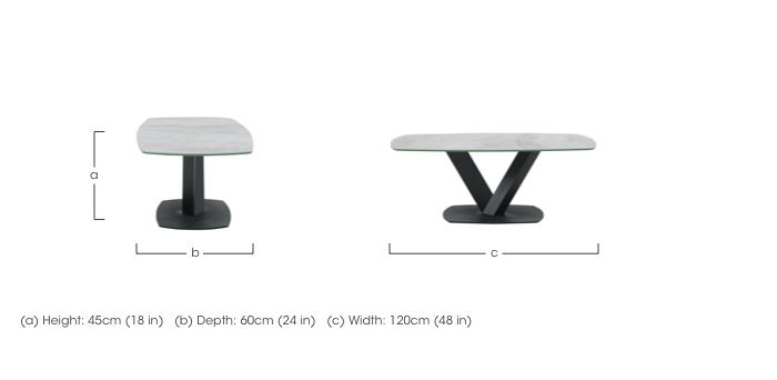 Merlin Coffee Table in  on Furniture Village