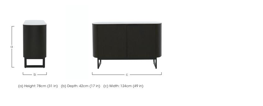 Merlin Small Sideboard in  on Furniture Village