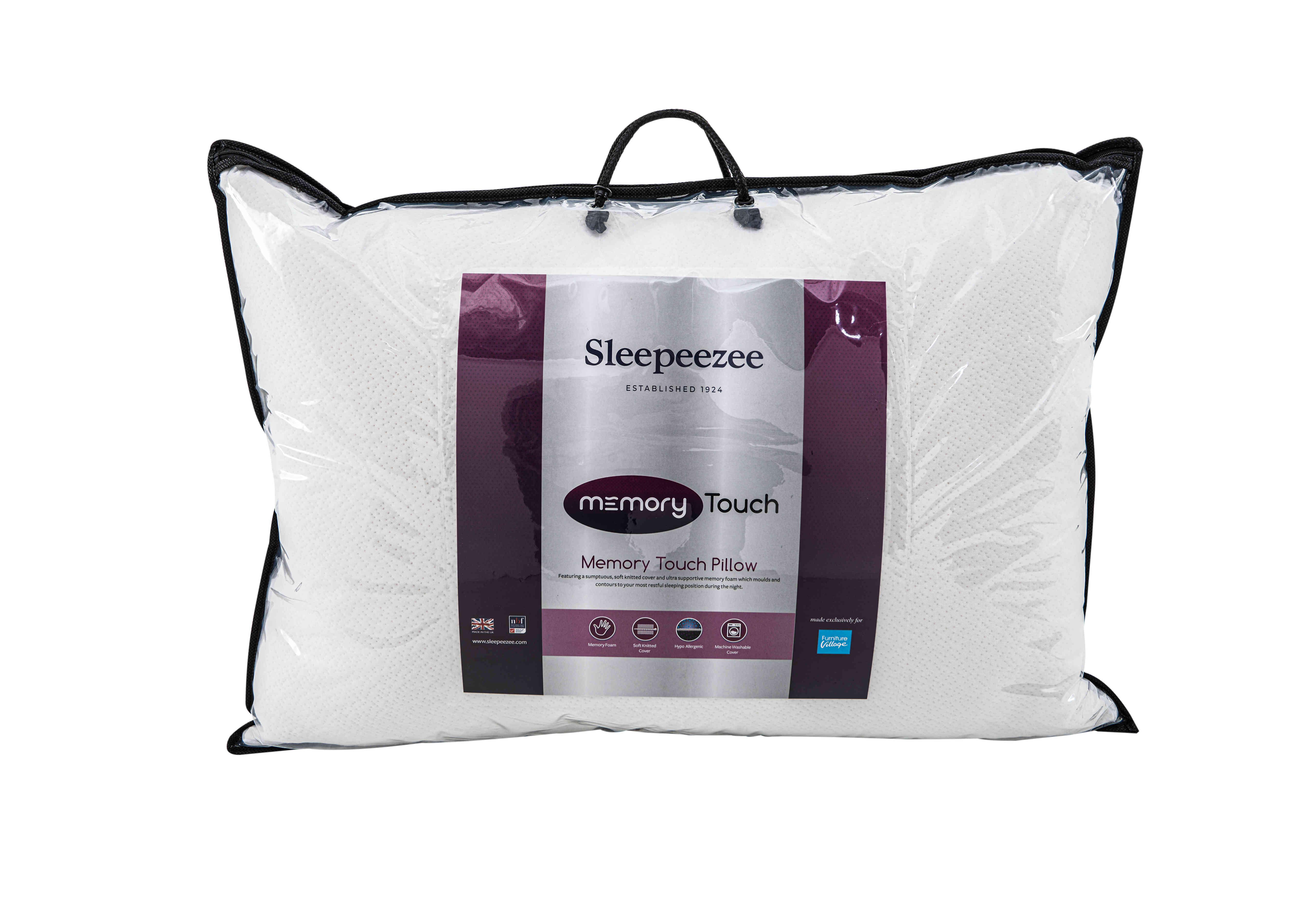 Memory Touch Pillow in  on Furniture Village