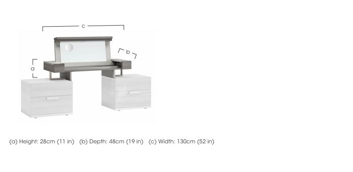 Movado Vanity Unit in  on Furniture Village