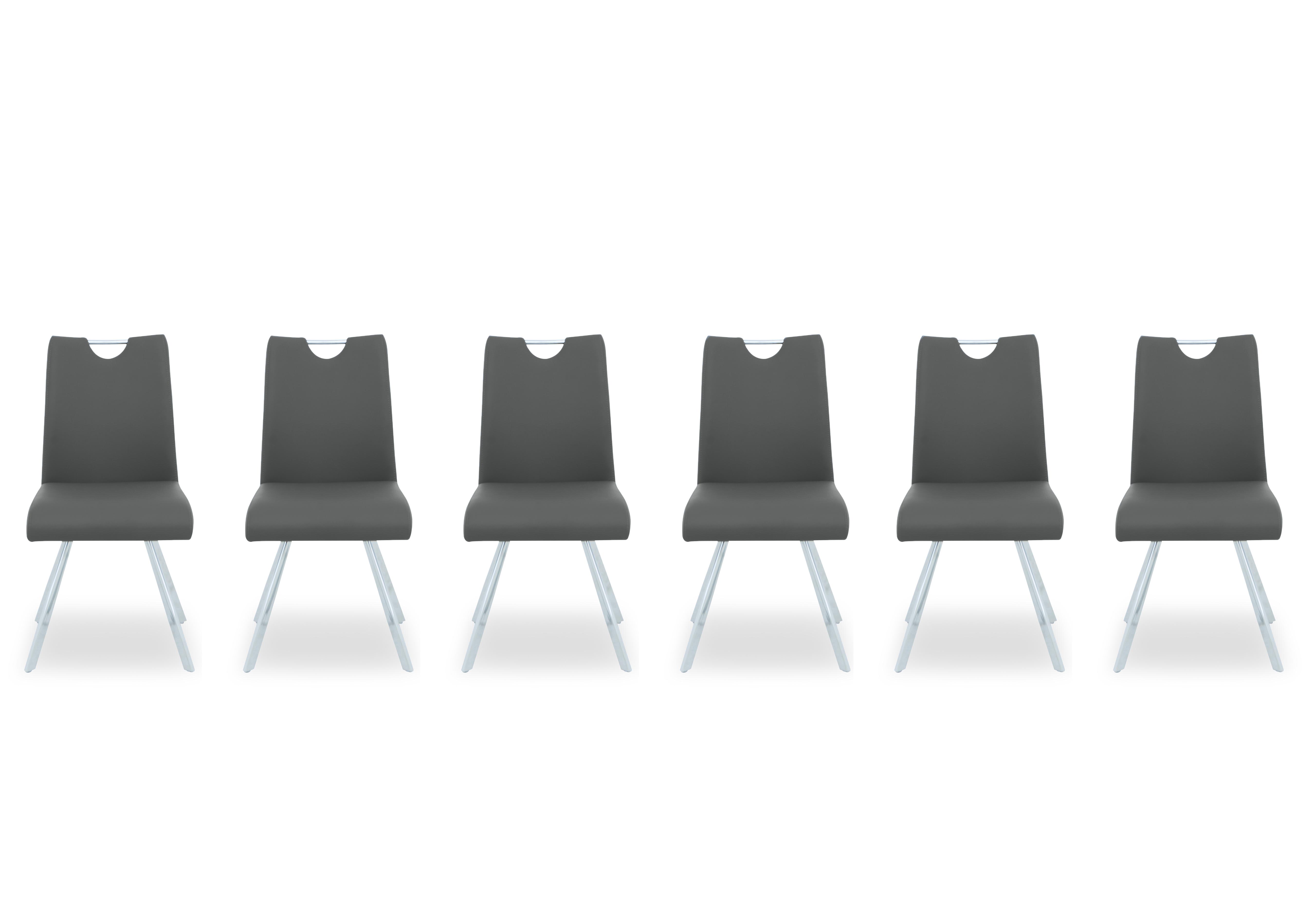 Nadal Set of 6 Swivel Dining Chairs in  on Furniture Village