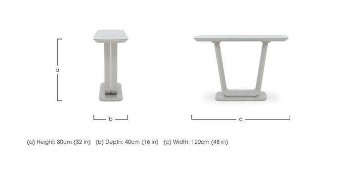 Nadal Console Table in  on Furniture Village