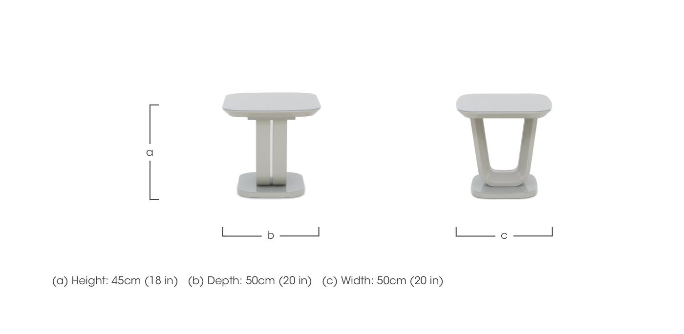 Nadal Lamp Table in  on Furniture Village