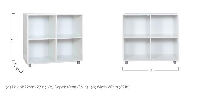 Nexus Open Storage Cube in  on Furniture Village