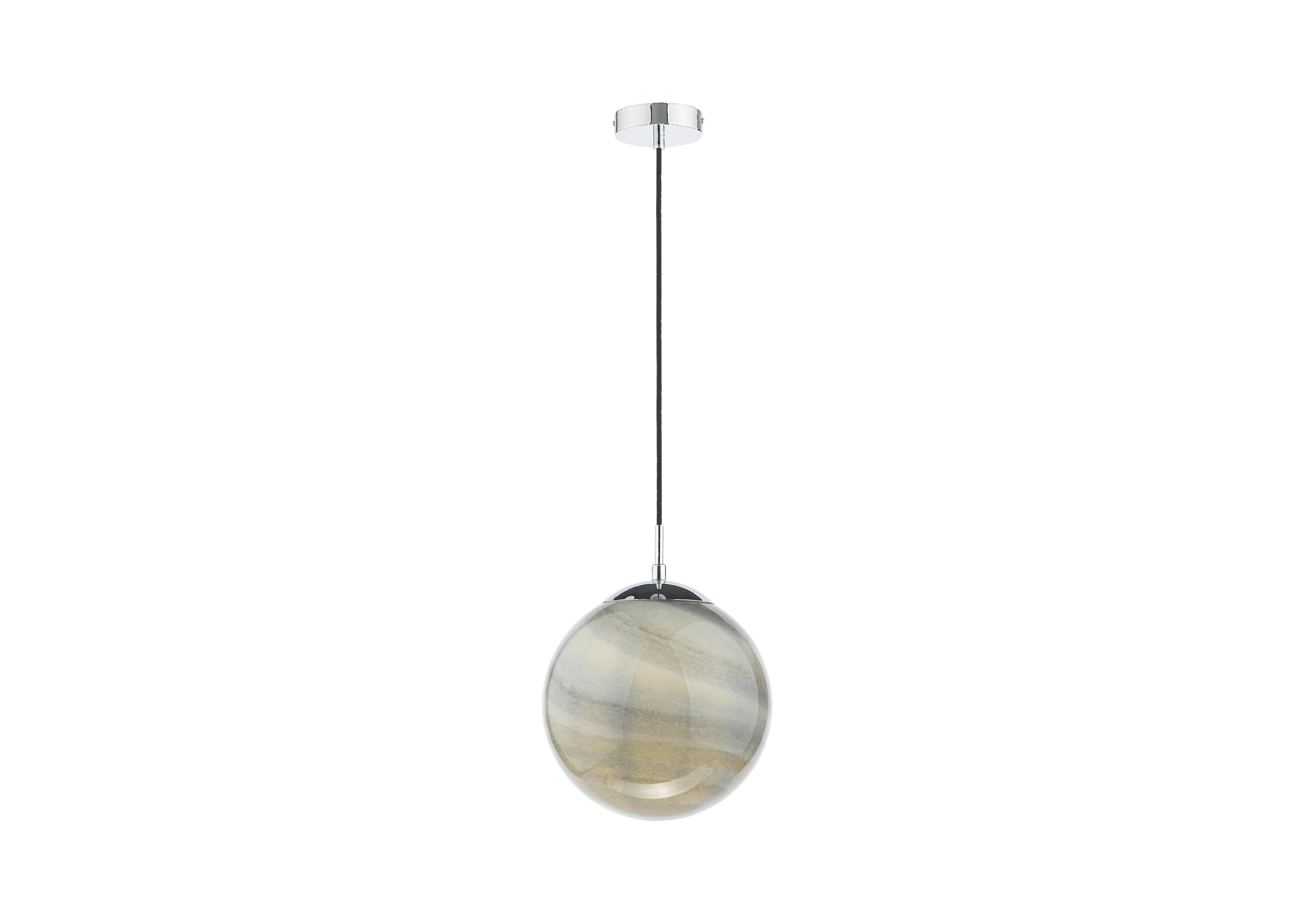 Nivara 1 Light Pendant in  on Furniture Village