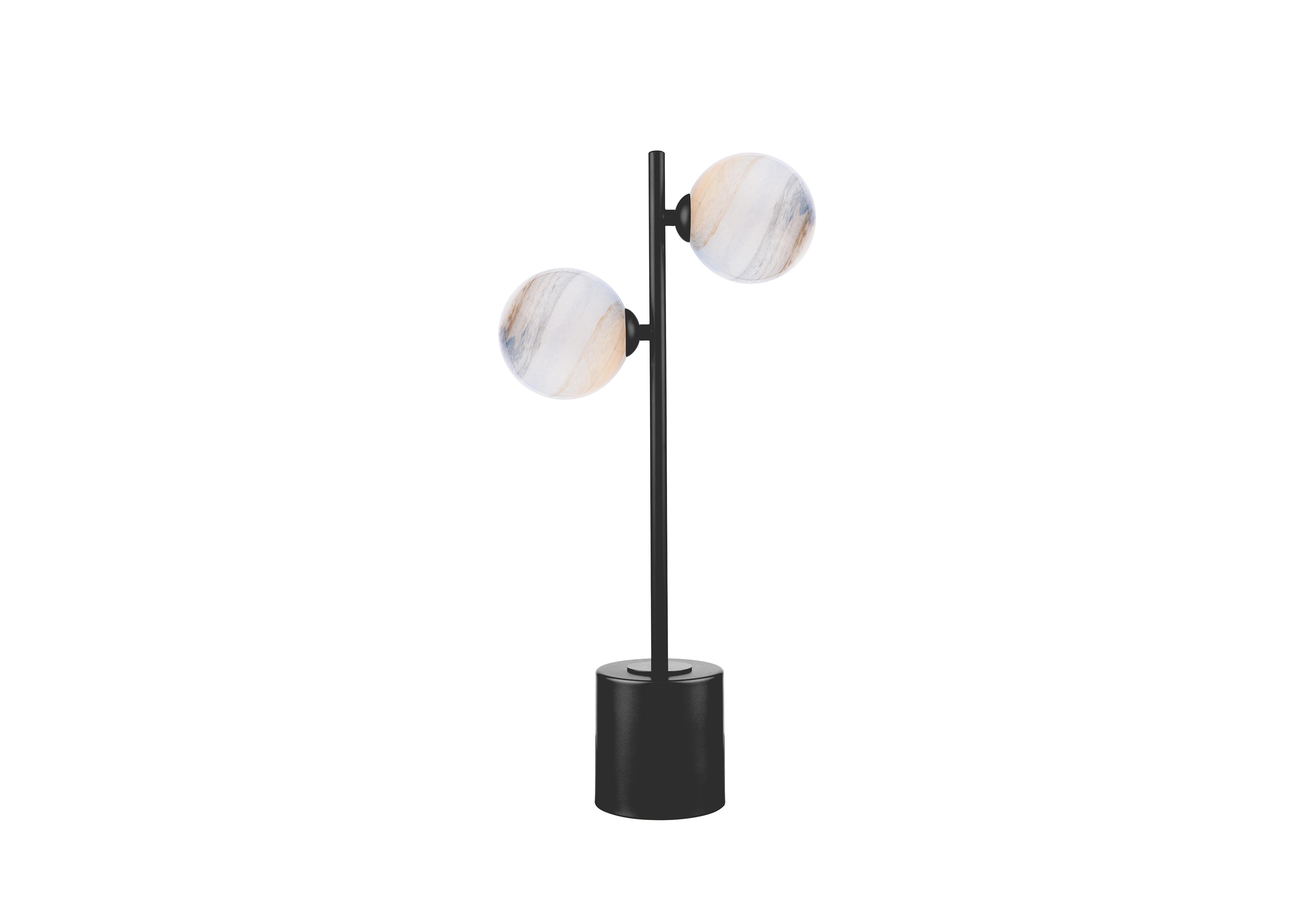Nivara 2 Light Table Lamp in  on Furniture Village