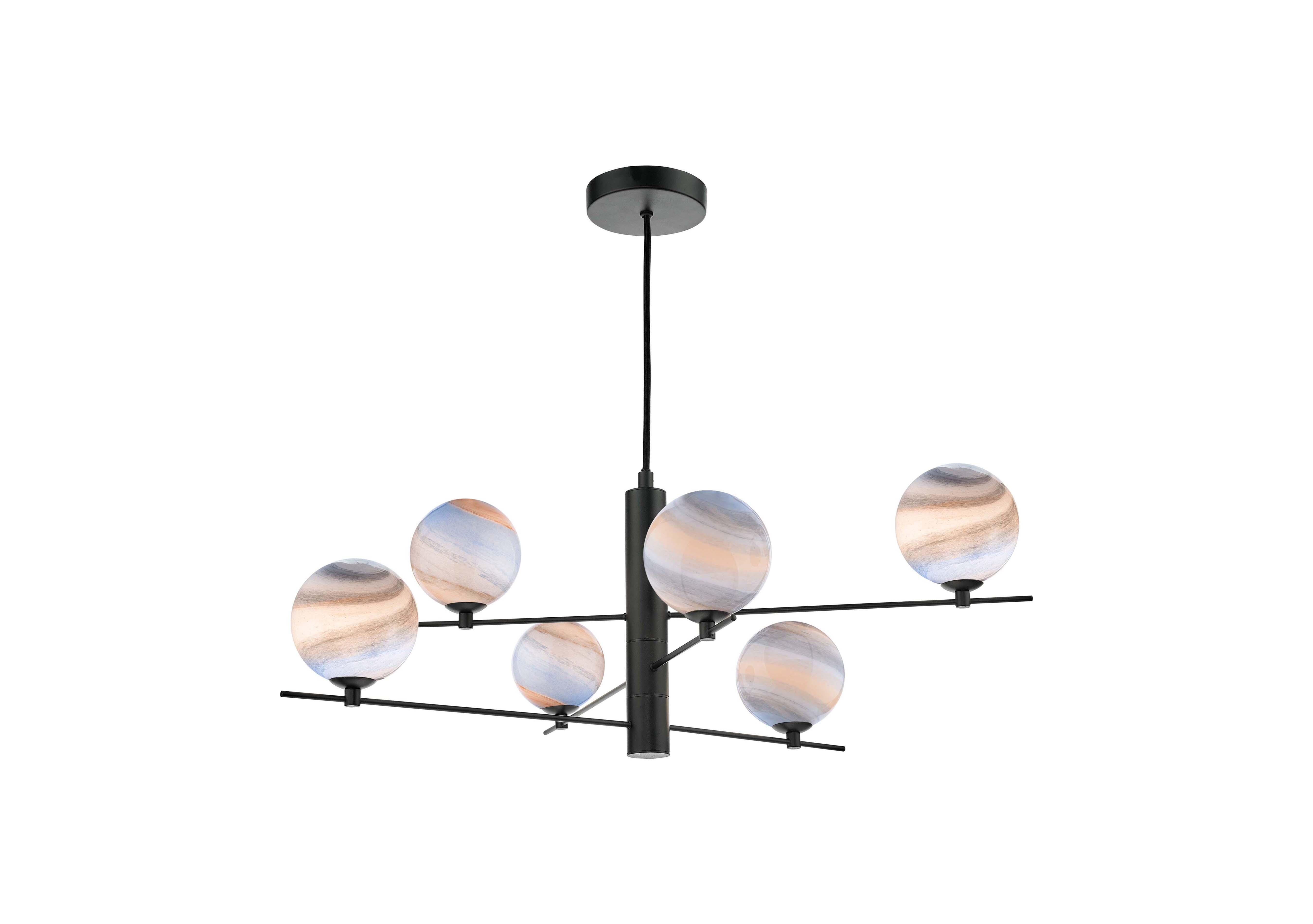 Nivara 6 Light Pendant in  on Furniture Village