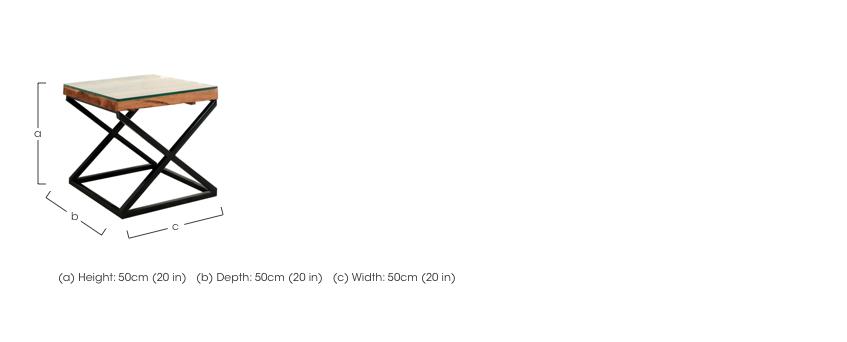 Noir Lamp table in  on Furniture Village