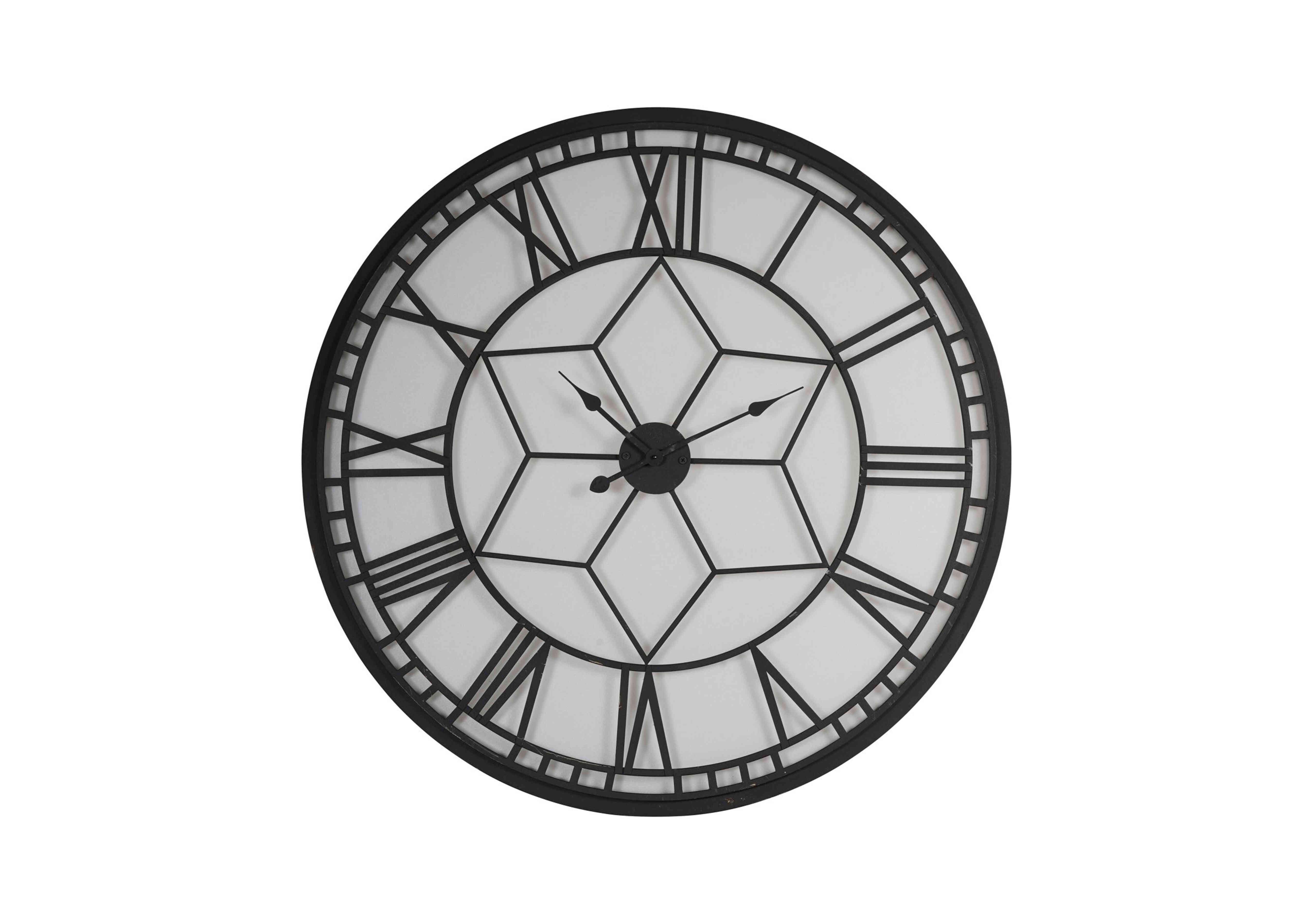 Oakley Backlit Wall Clock in  on Furniture Village