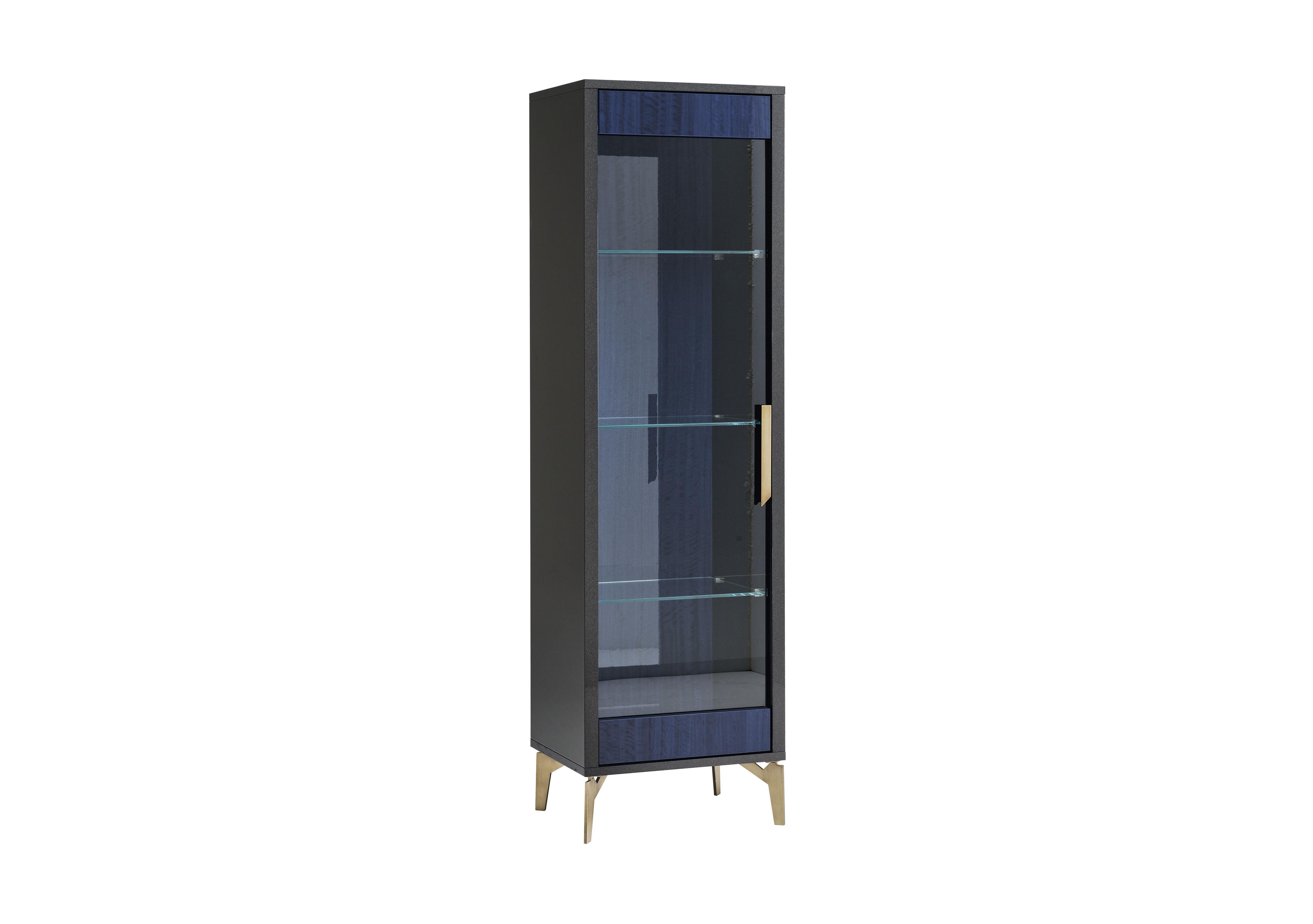 Oceanum LHF 1 Door Curio Cabinet in  on Furniture Village