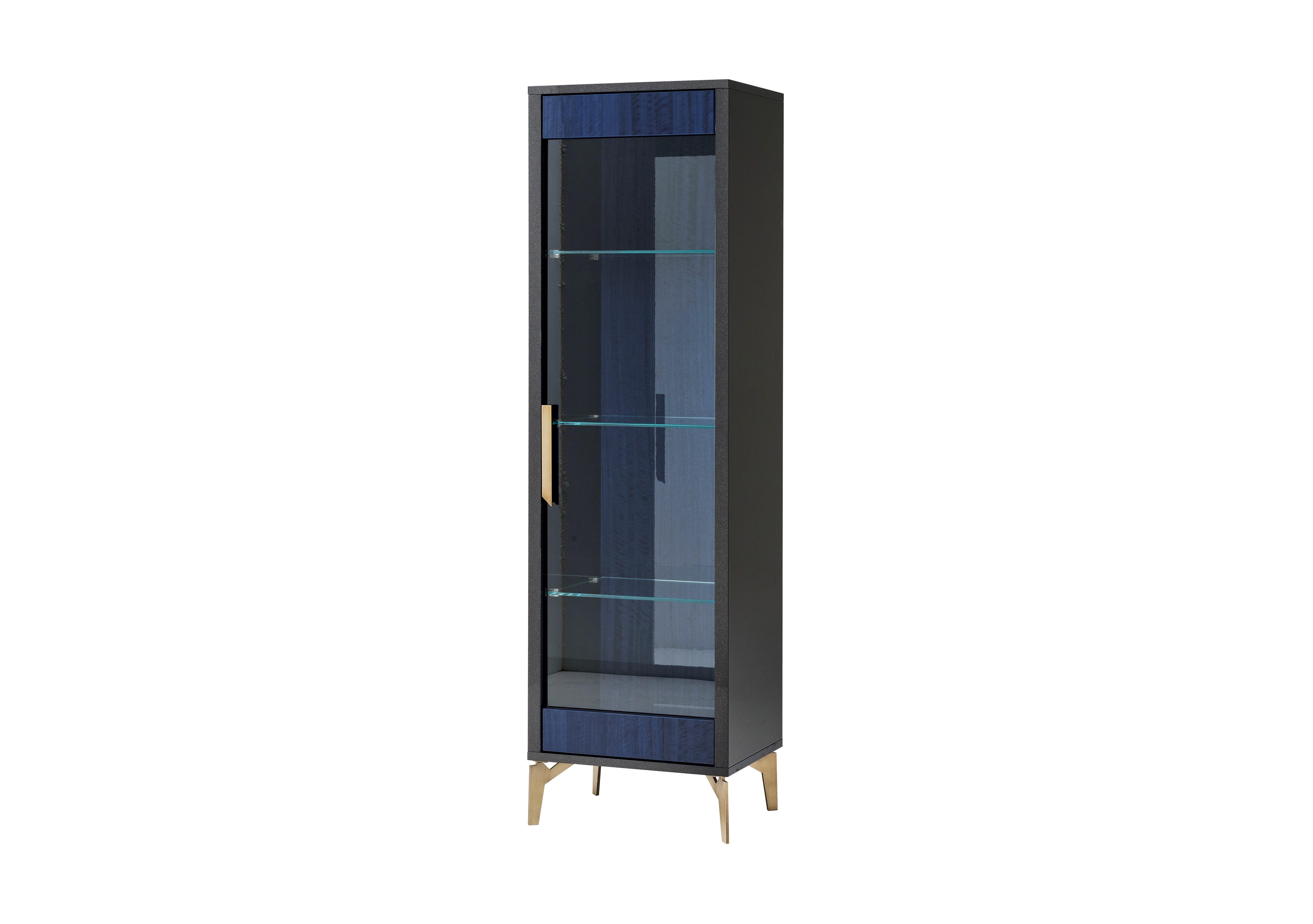 Oceanum RHF 1 Door Curio Cabinet in  on Furniture Village